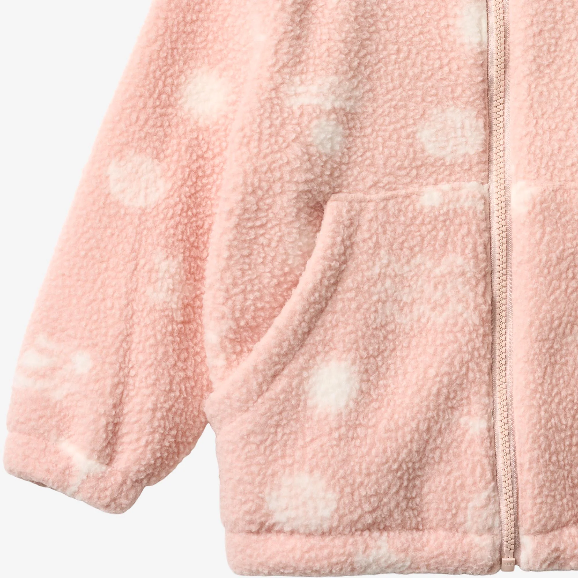 Fleece Jacket Helge - cameo rose jacquard - Image 3