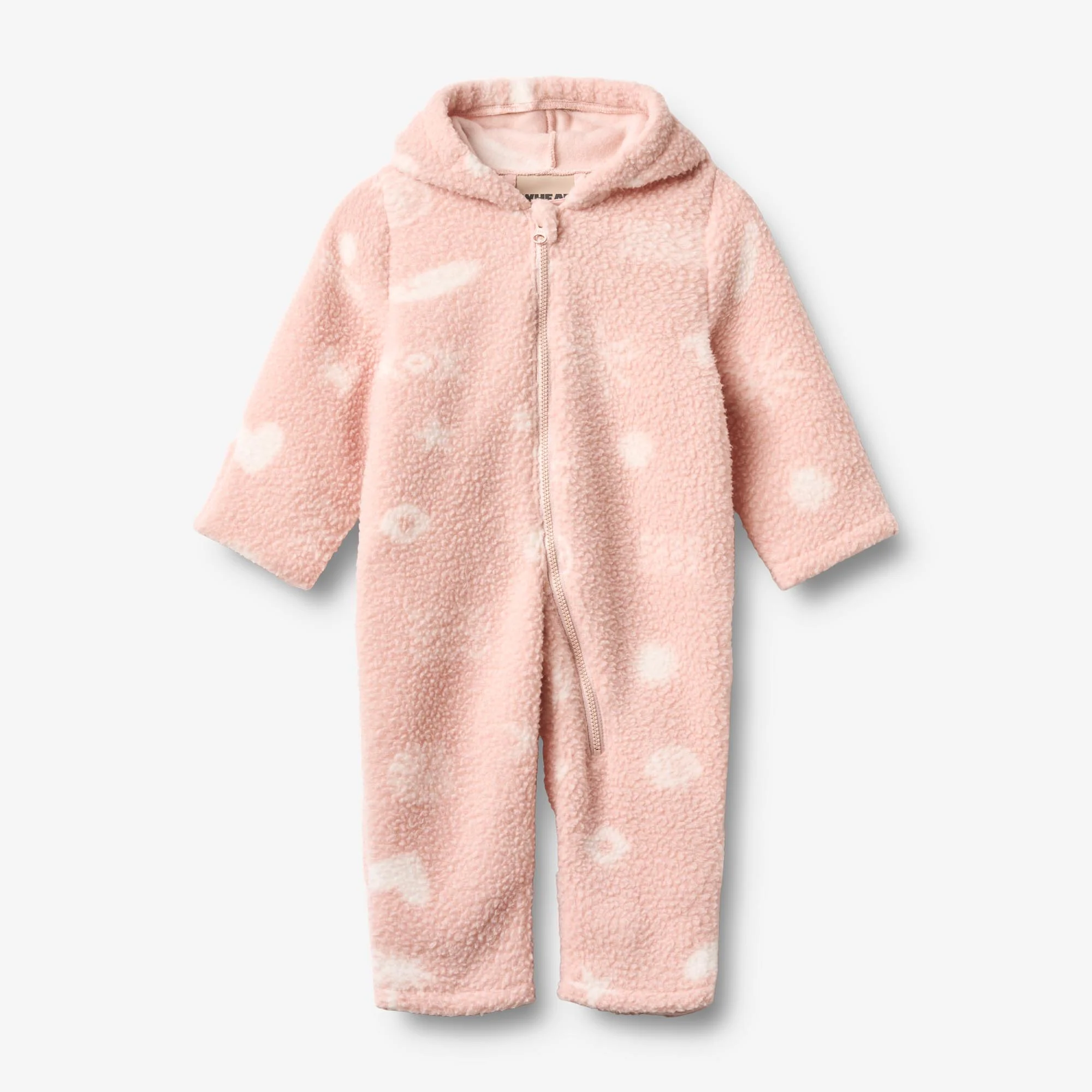 Fleece suit Allo - cameo rose jacquard