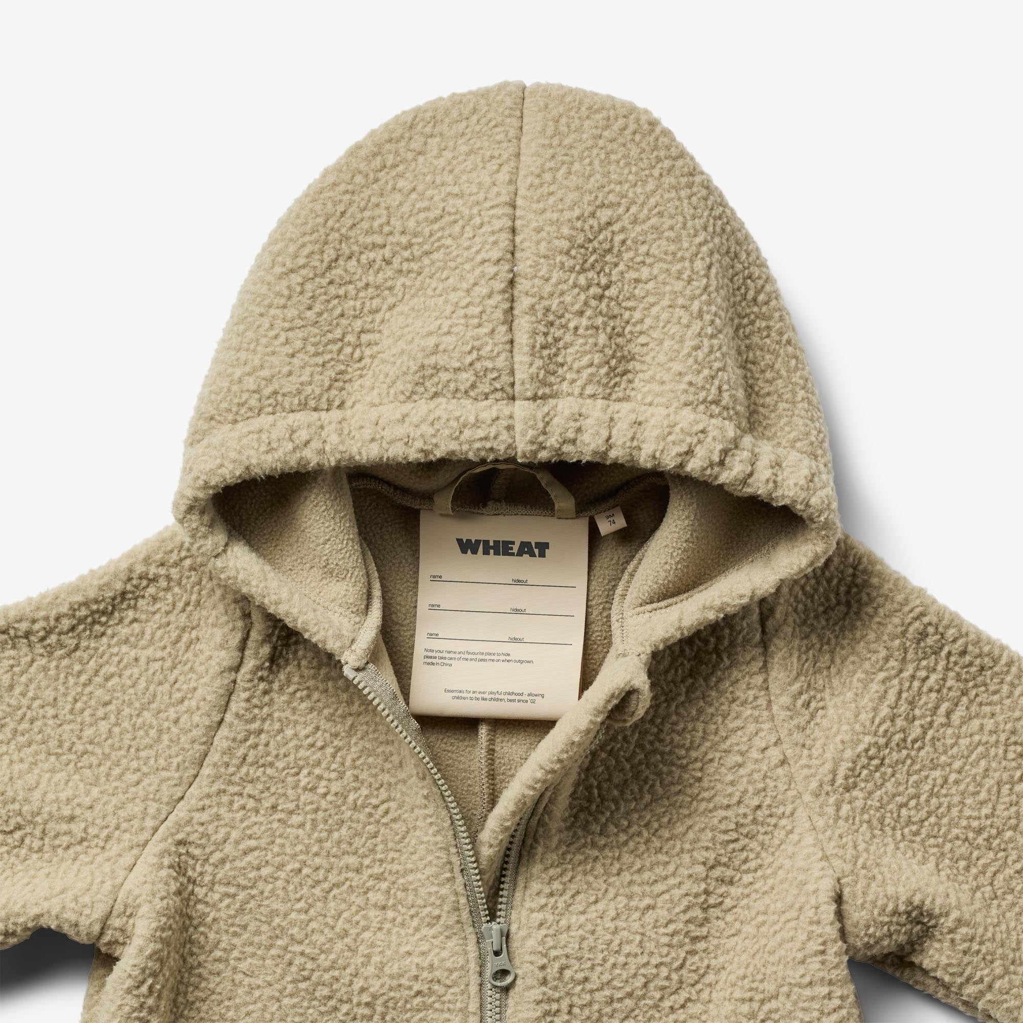 Fleece Suit Allo - drift wood - Image 3
