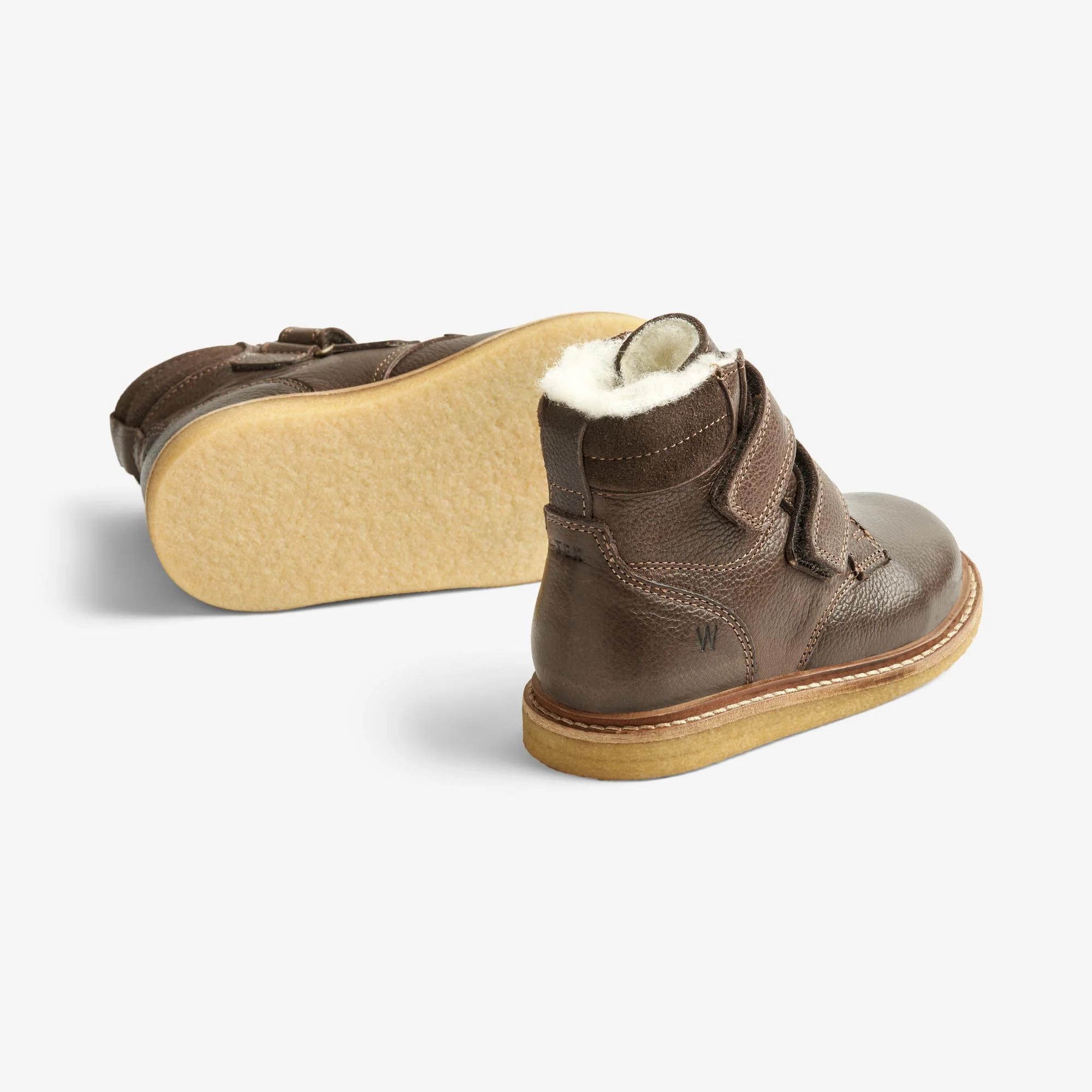 Hanan Velcro Tex - dark brown - Image 2