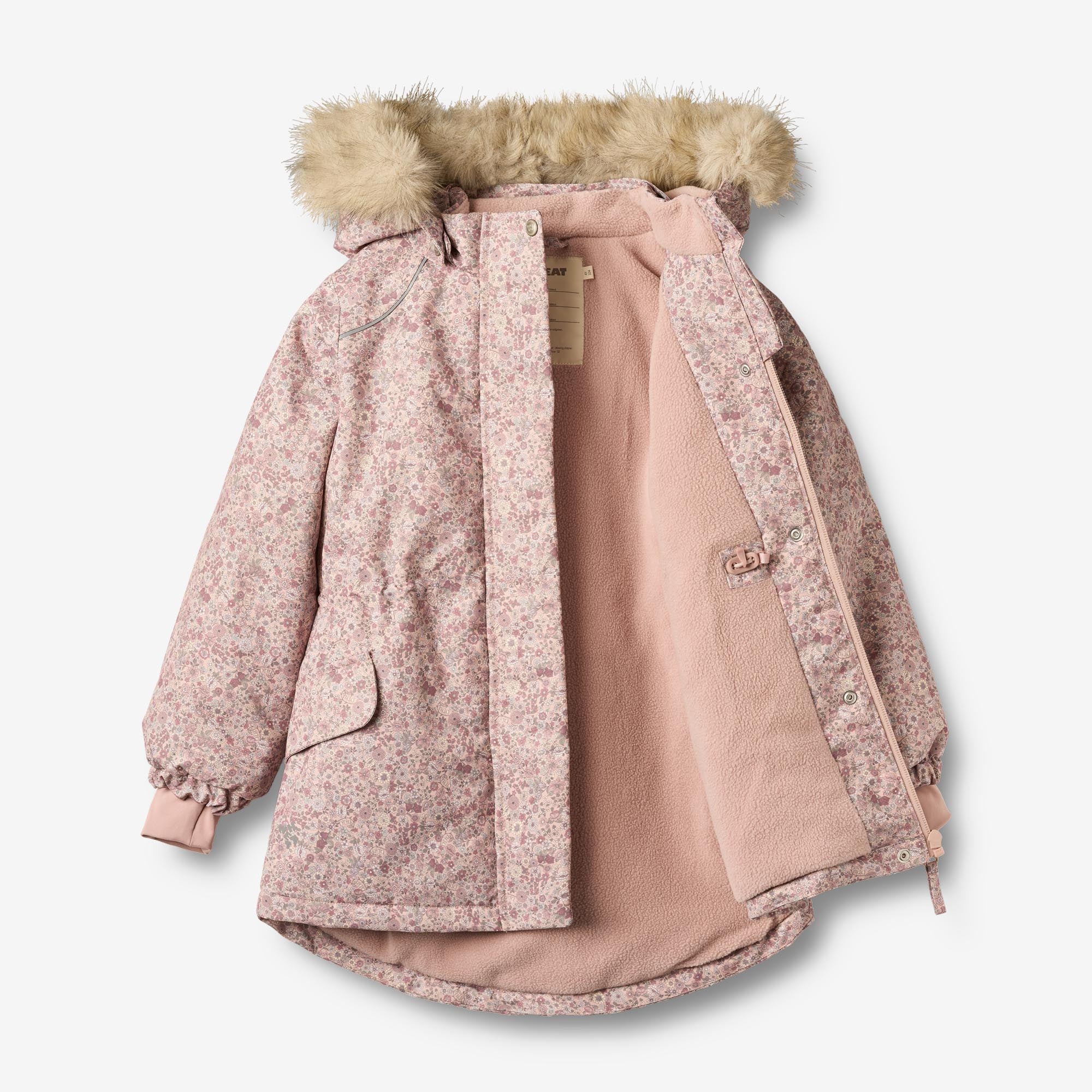 Jacket Mathilde - rose dust flowers - Image 3