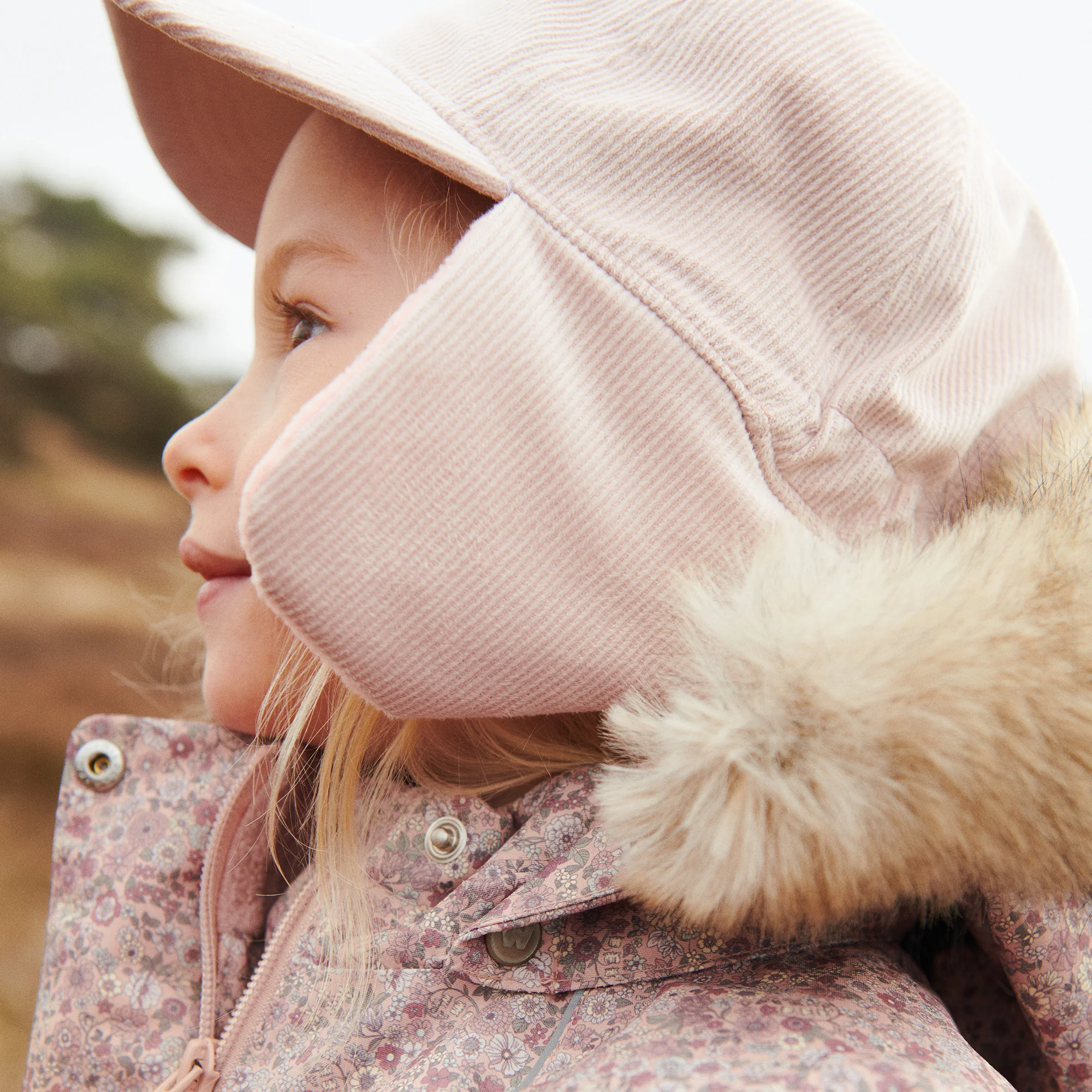 Jacket Mathilde - rose dust flowers - Image 7