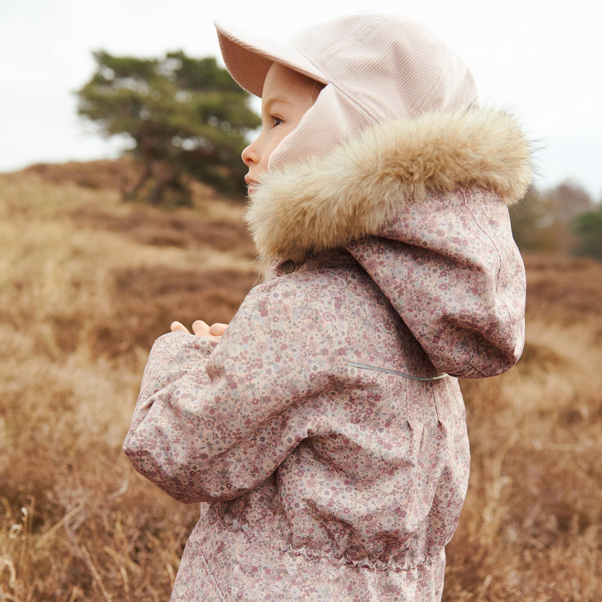 Jacket Mathilde - rose dust flowers - Image 8