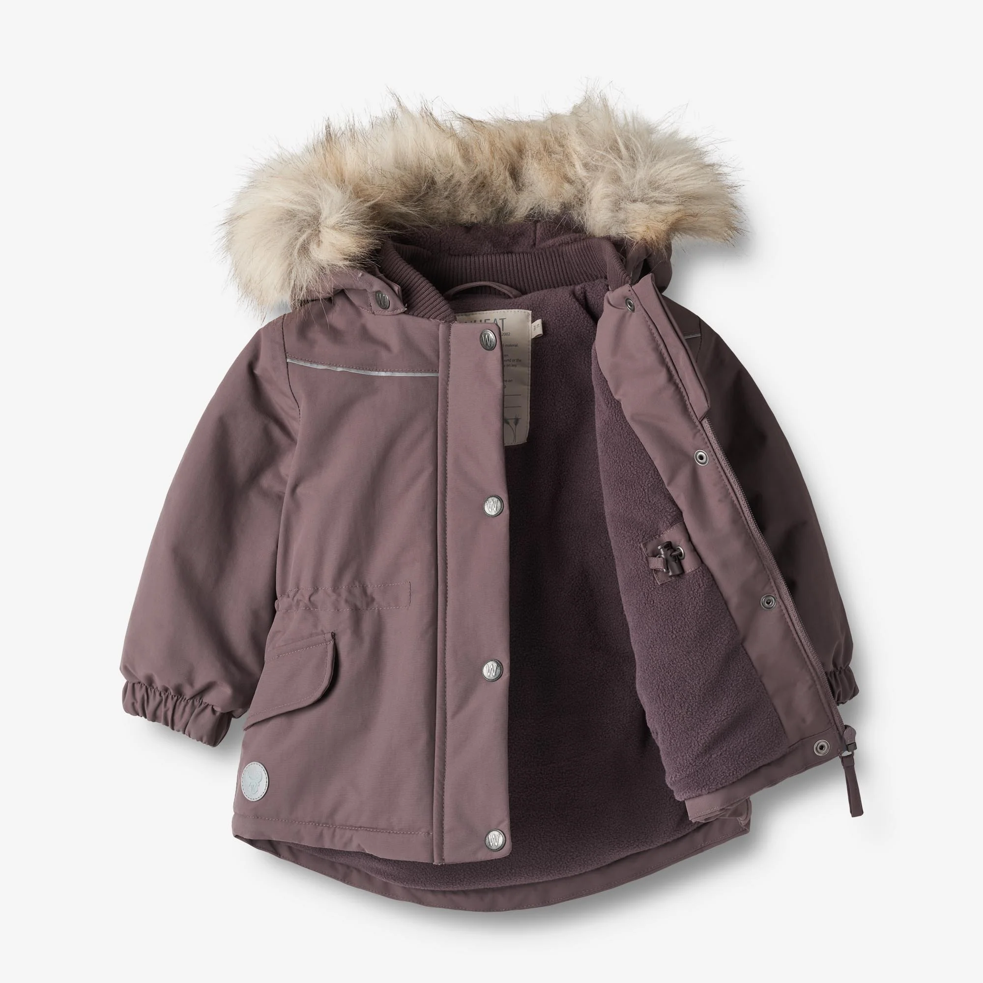 Jacket Mathilde Tech | Baby - plum - Image 3