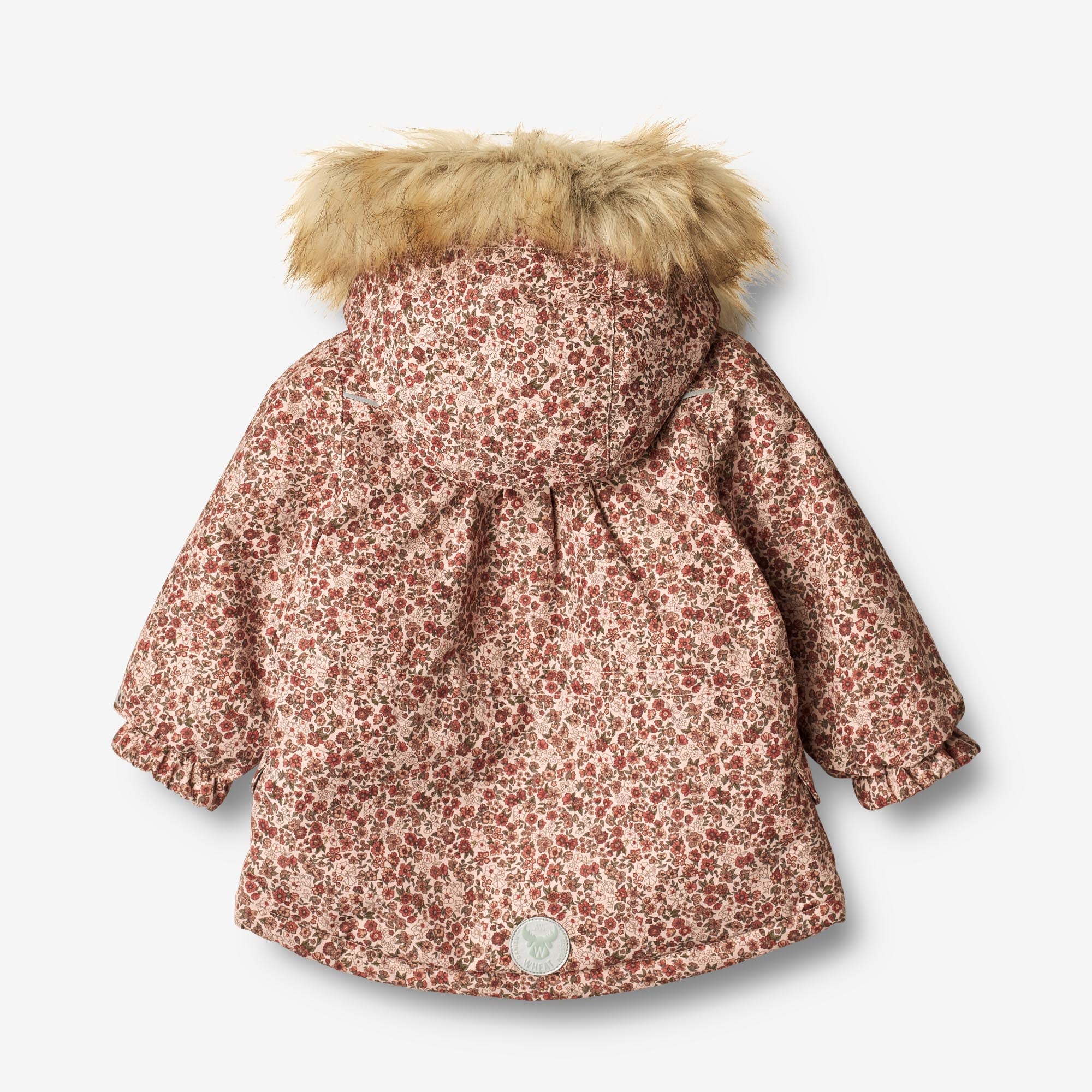 Jacket Mathilde Tech | Baby - rose dust flowers - Image 2