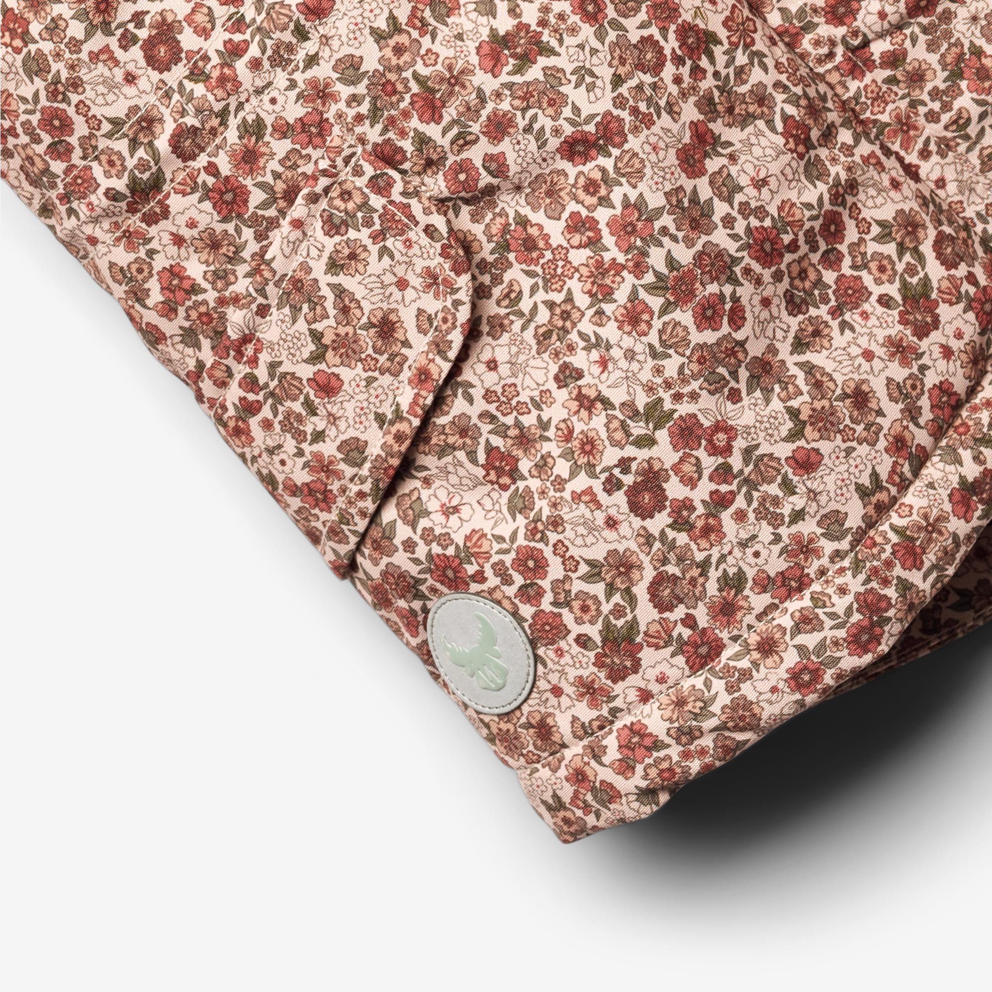 Jacket Mathilde Tech | Baby - rose dust flowers - Image 6