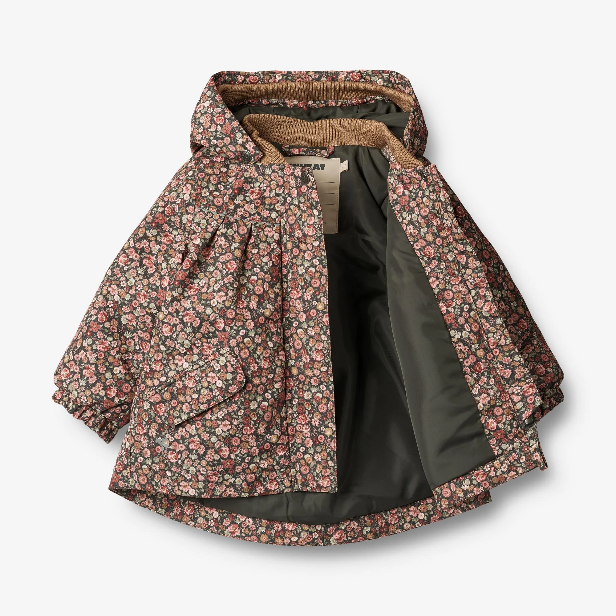 Jacket Mimmi Tech | Baby - raven wild flowers - Image 3