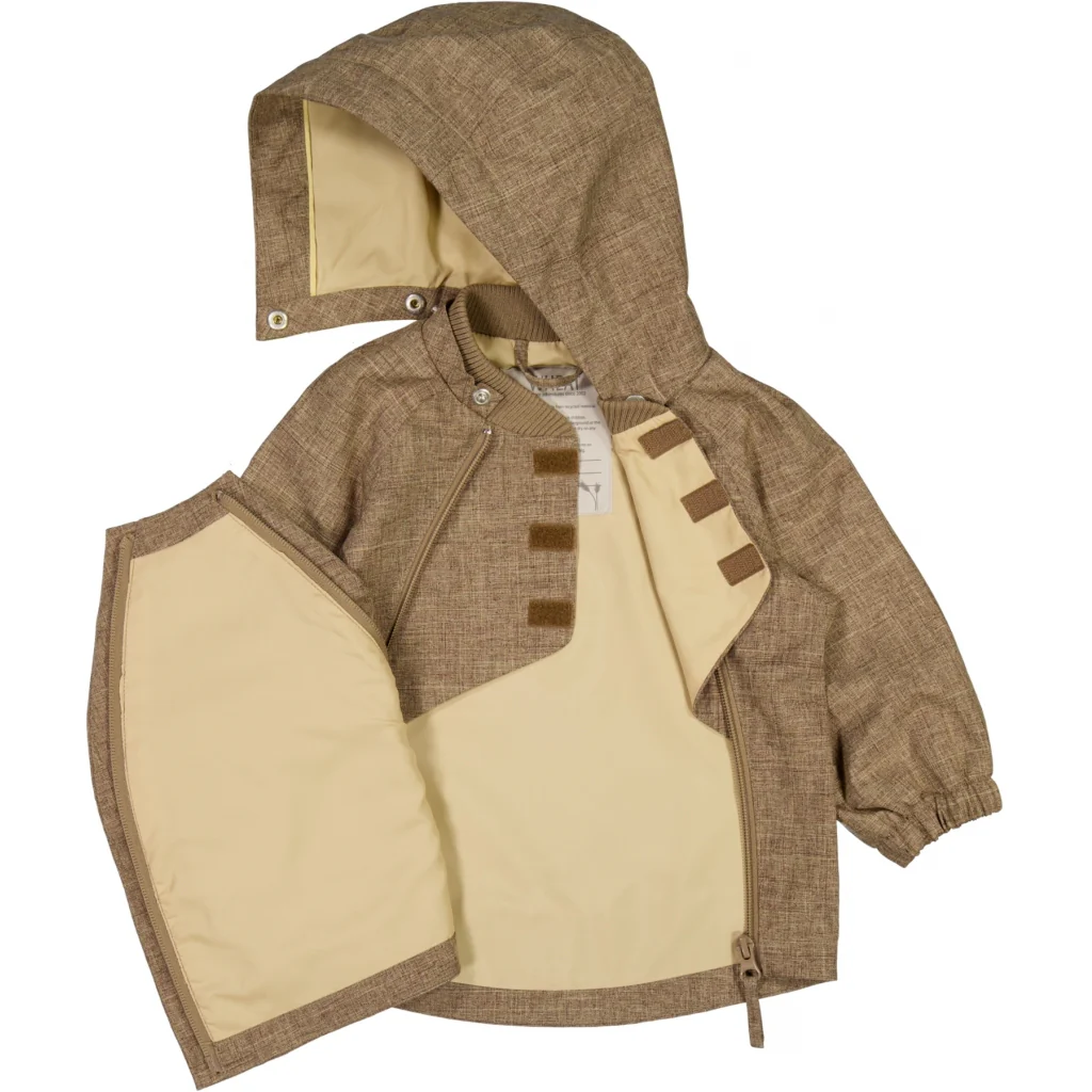 Jacket Sveo Tech - oat melange - Image 3