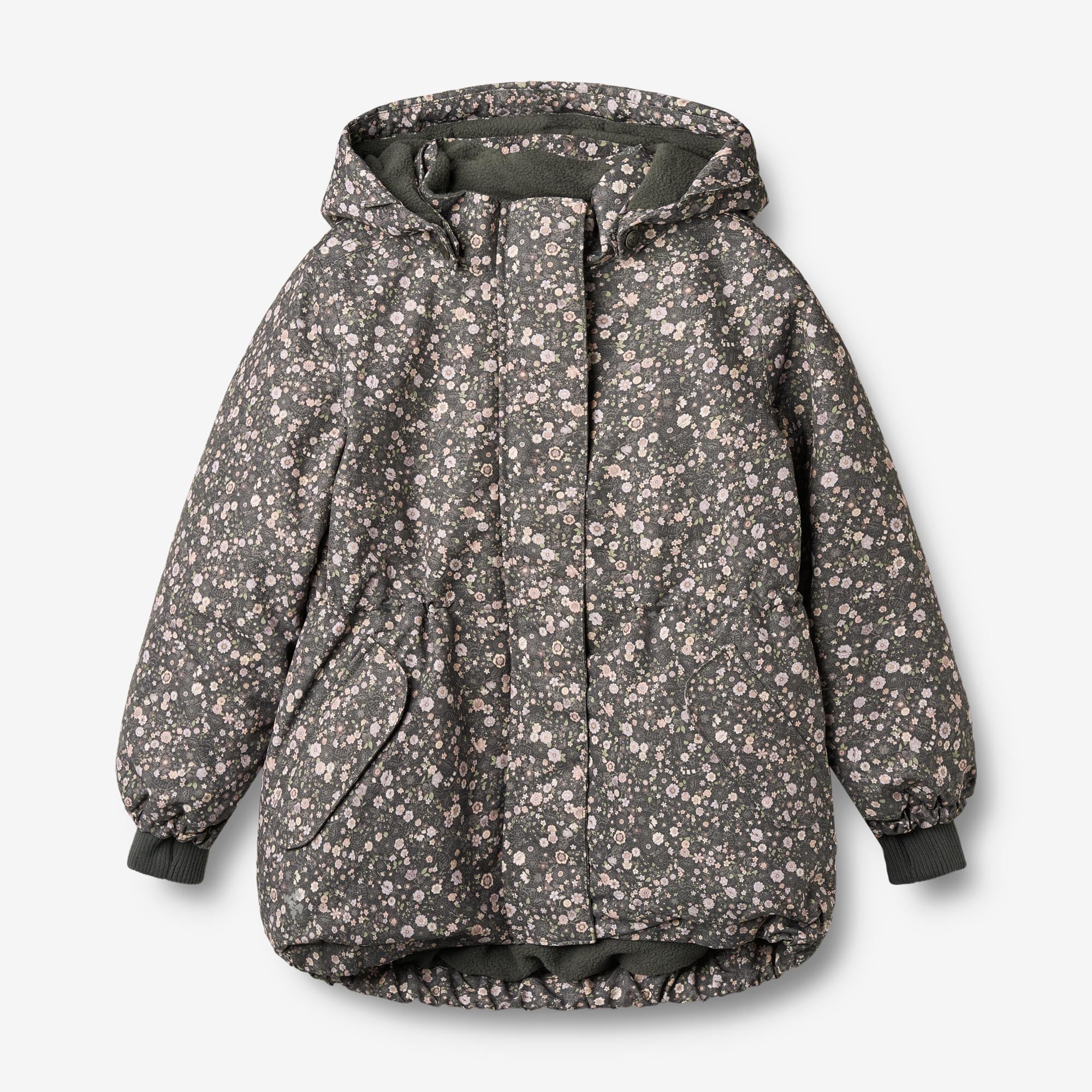 Jacket Tove Tech - black sea open flowers