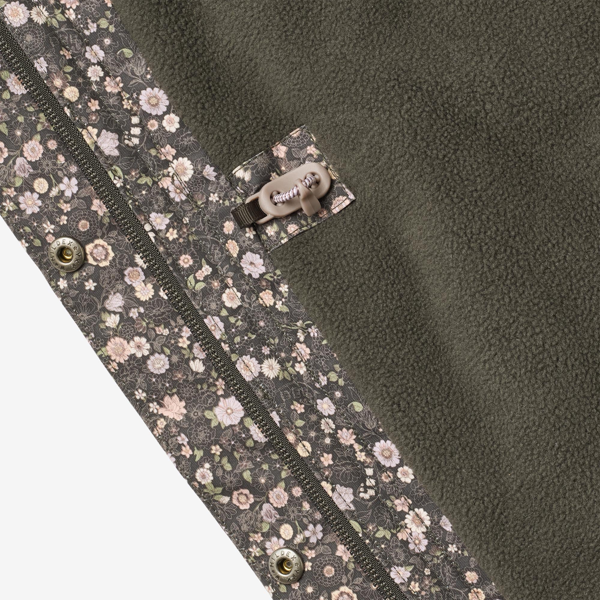 Jacket Tove Tech - black sea open flowers - Image 6