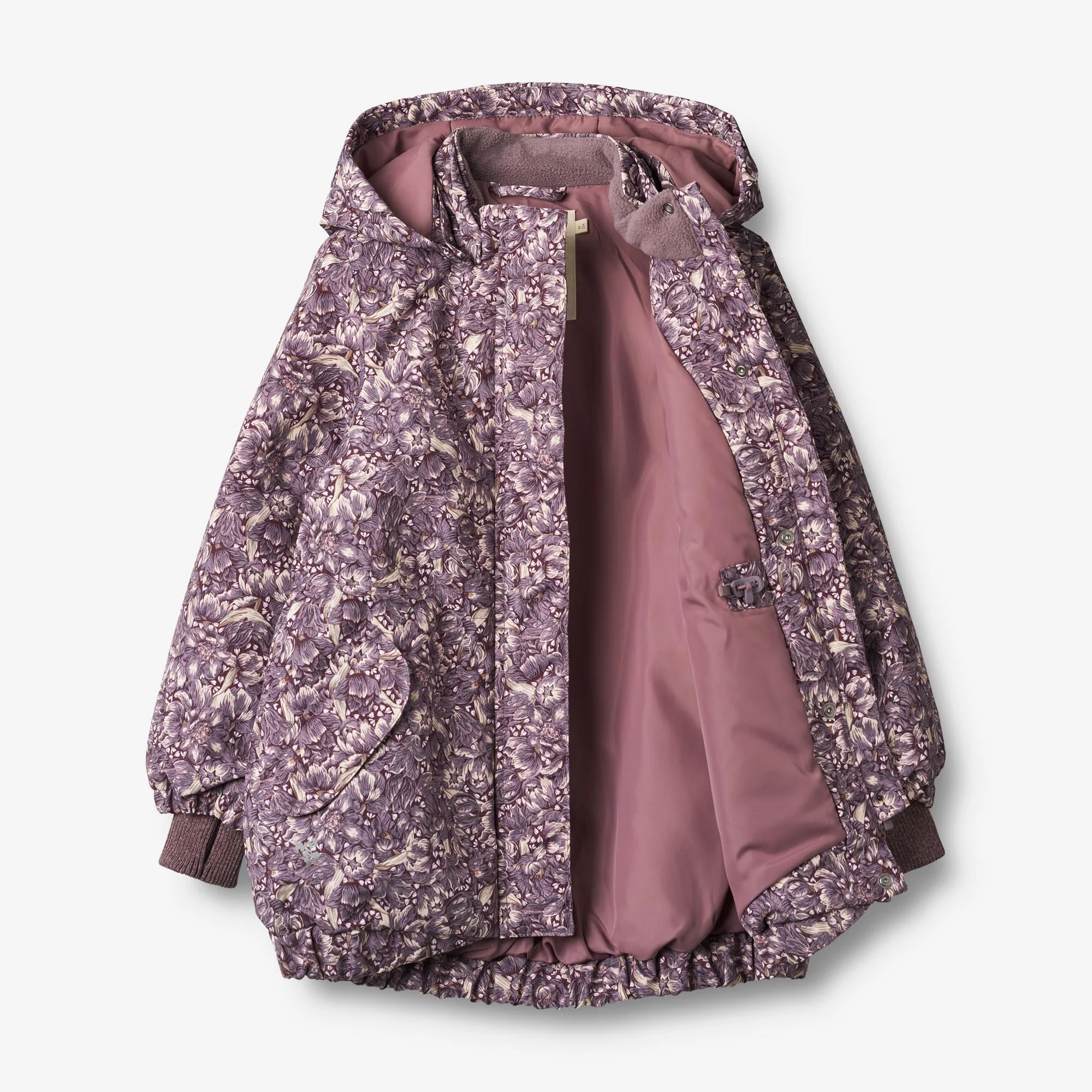 Jacket Tove Tech - purple tulips - Image 4