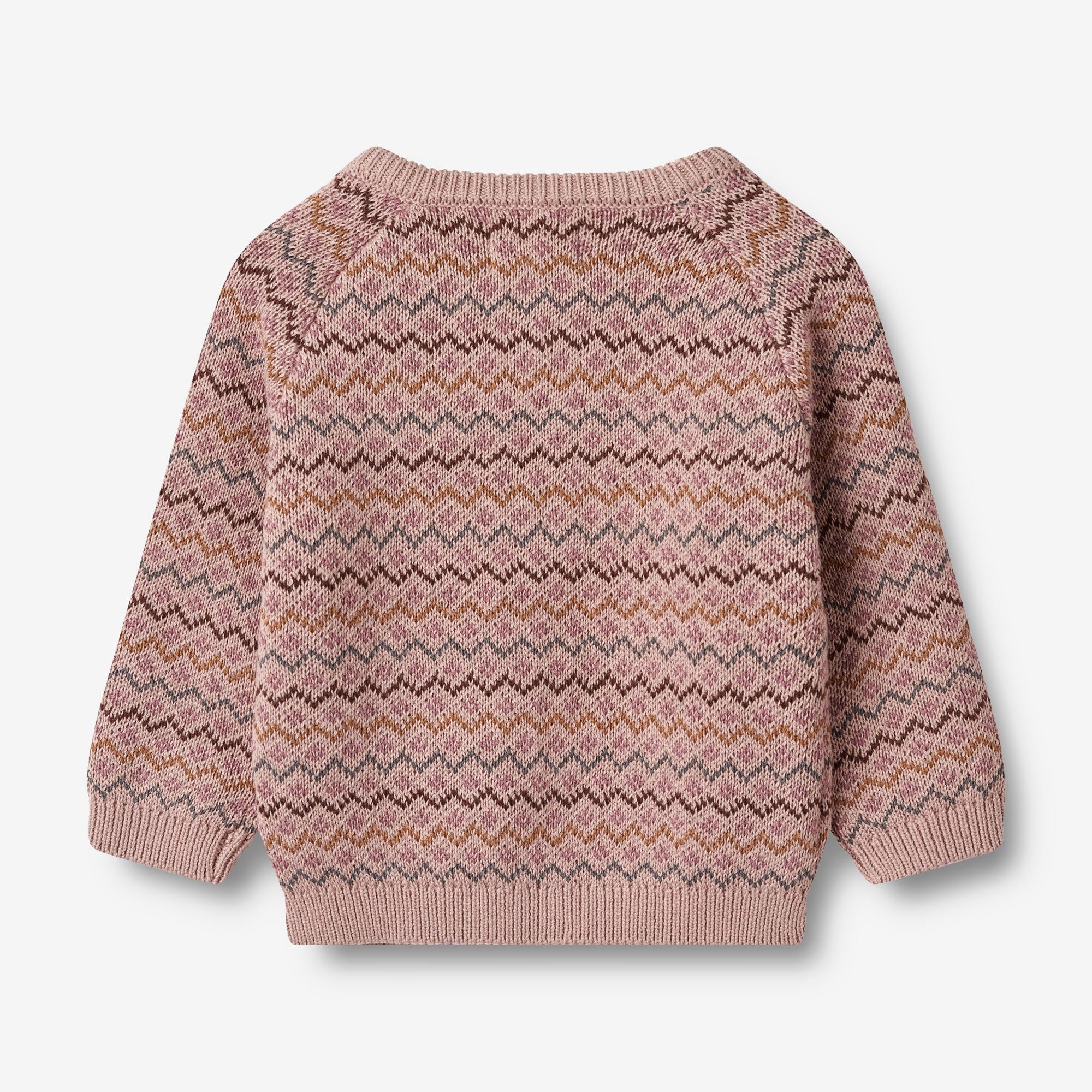 Jacquard Pullover Nanna - dry rose - Image 2