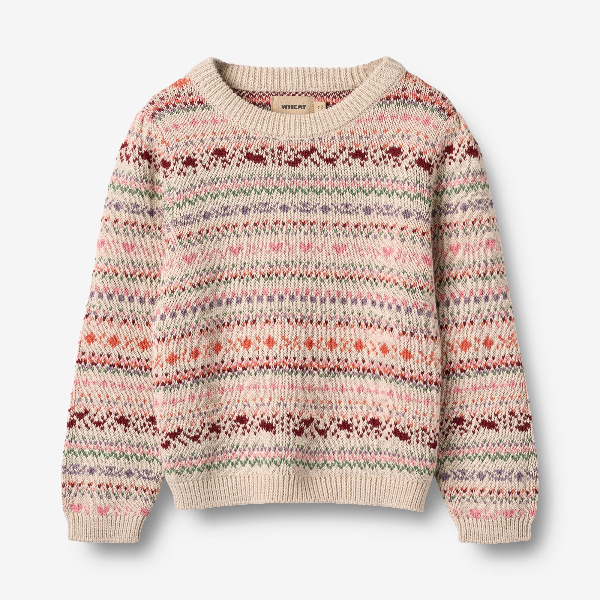 Jacquard Pullover Olga - multi