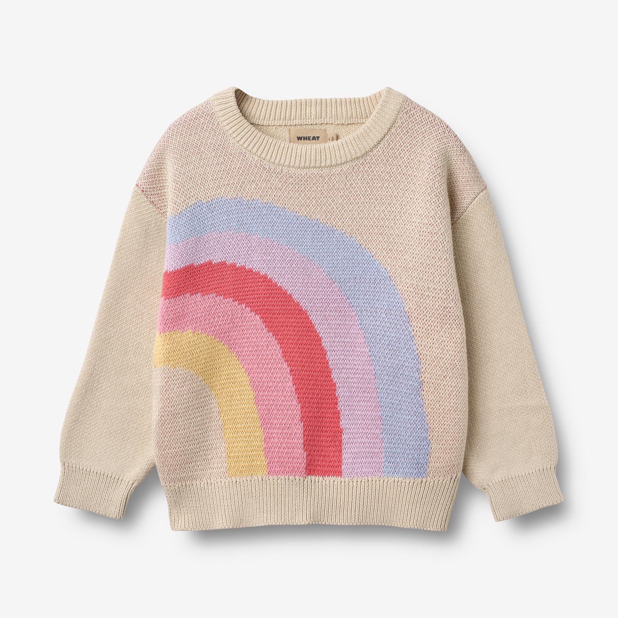 Jacquard Pullover Solveig - rainbow