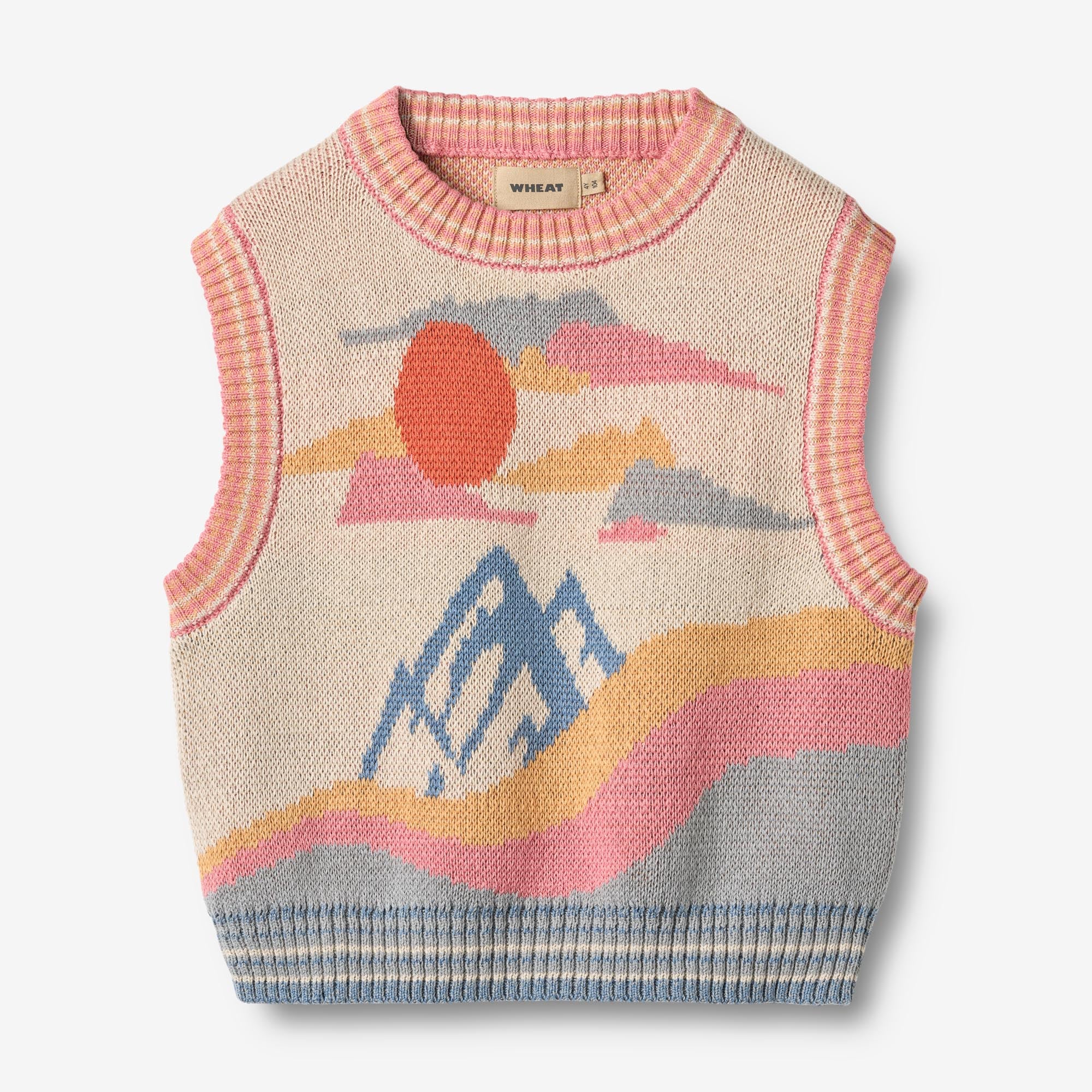 Jacquard Vest Maria - multi