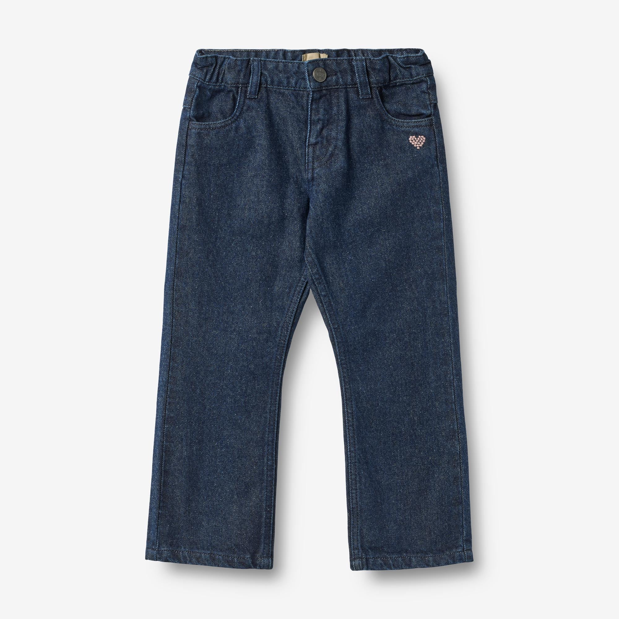 Jeans Embroidery Liane - dark blue