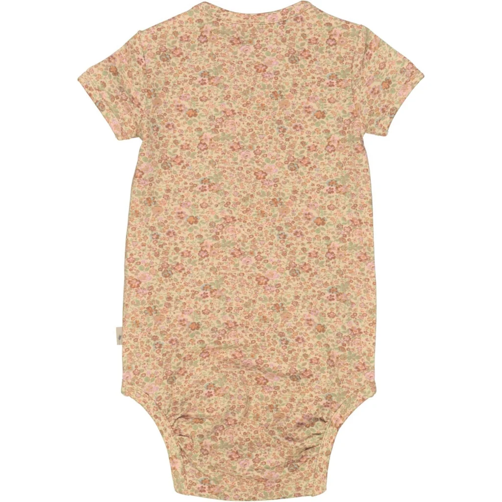 Jersey Body SS - barely beige small flowers - Image 2