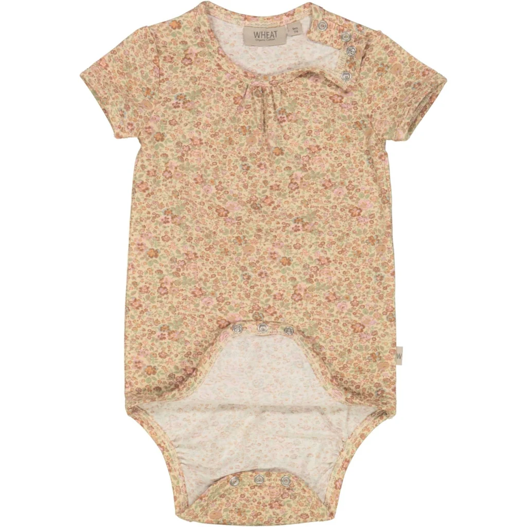 Jersey Body SS - barely beige small flowers - Image 3