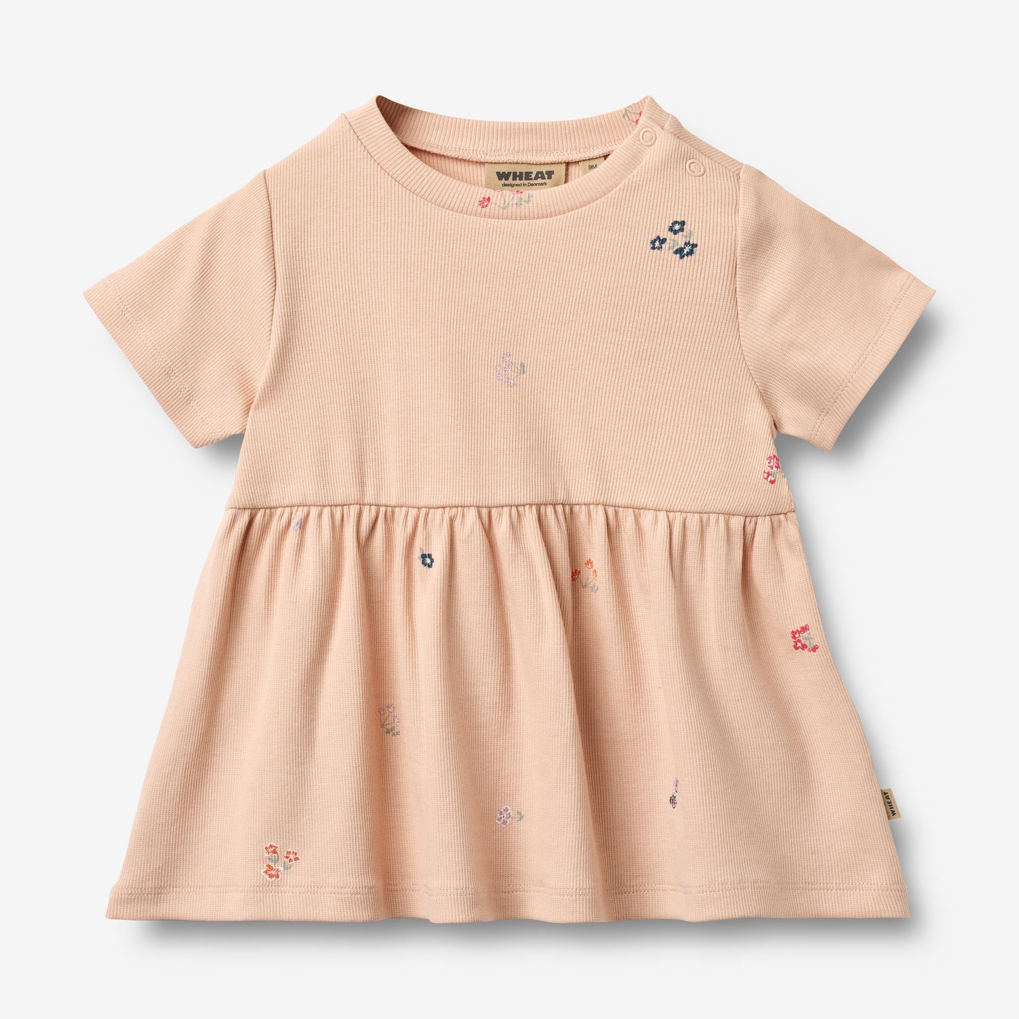 Jersey Dress Anna - rose flowers