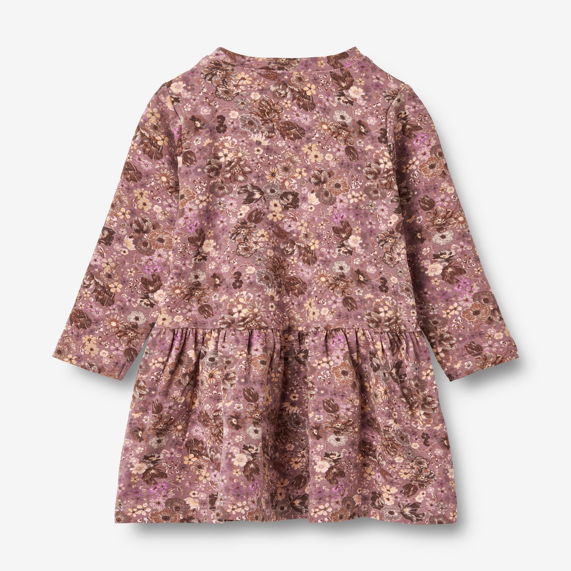 Jersey Dress L/S Bessie - lavender flowers - Image 2