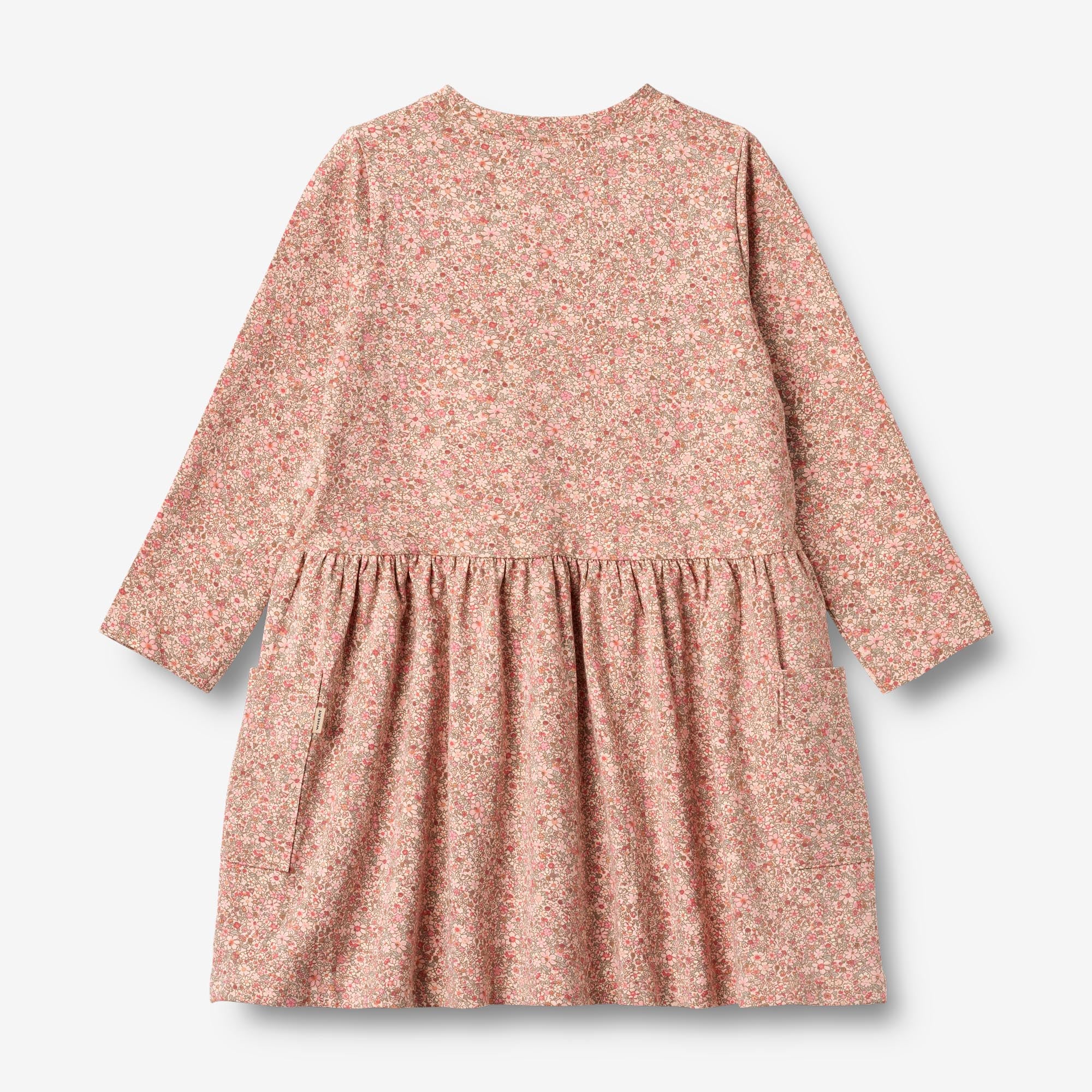 Jersey Dress L/S Bessie - rose dust flower meadow - Image 3