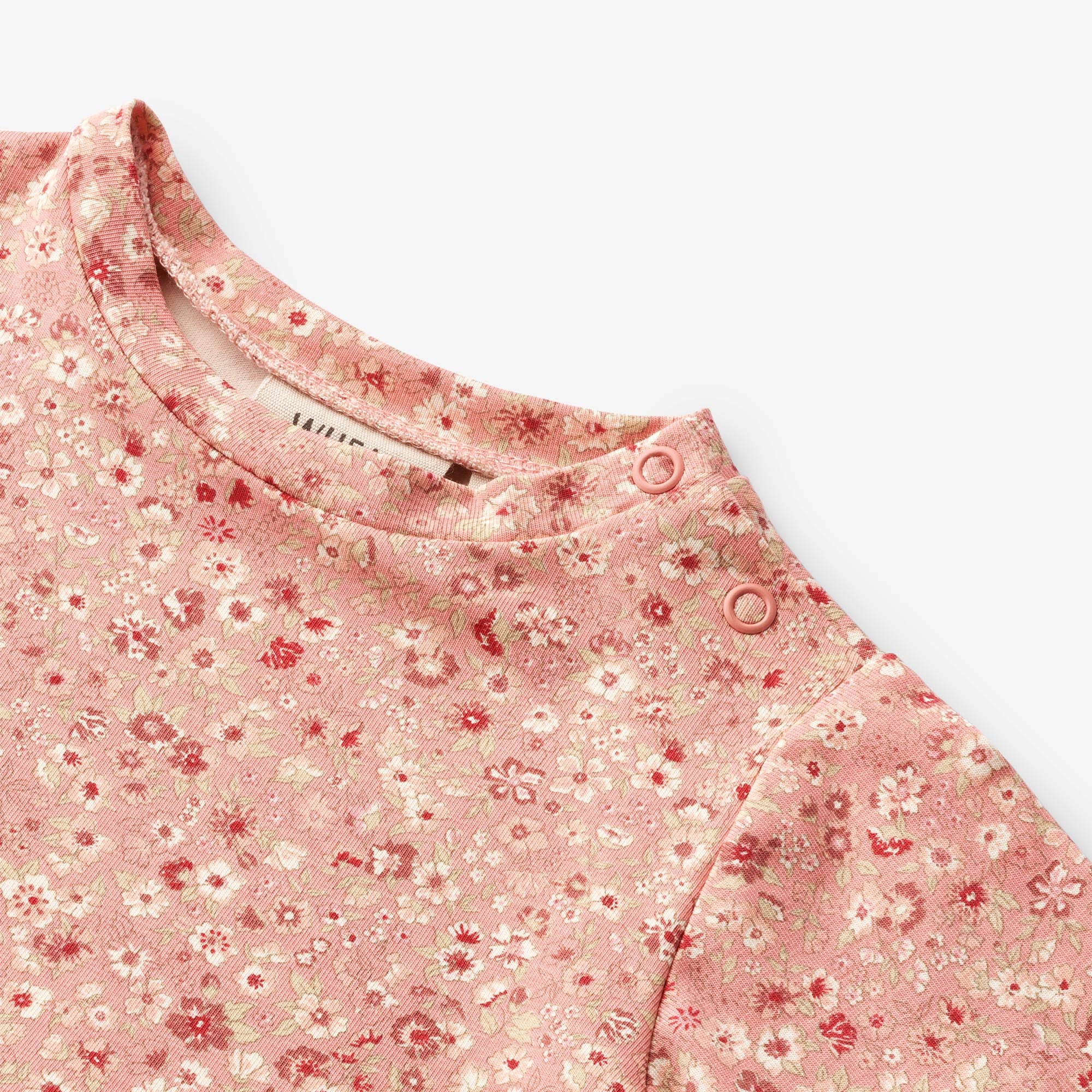 Jersey Dress L/S Sessa - rosette flowers - Image 3