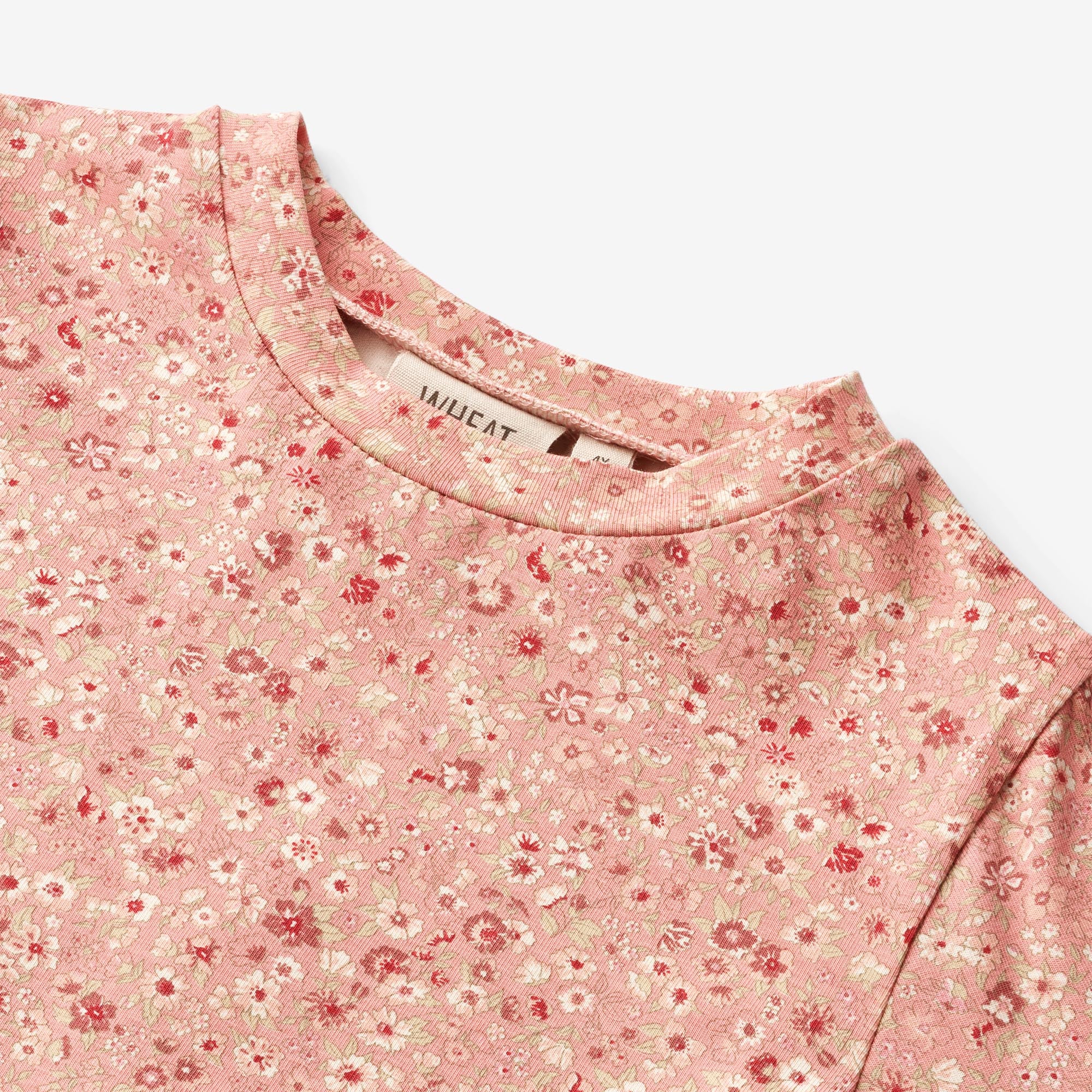 Jersey Dress L/S Sessa - rosette flowers - Image 3