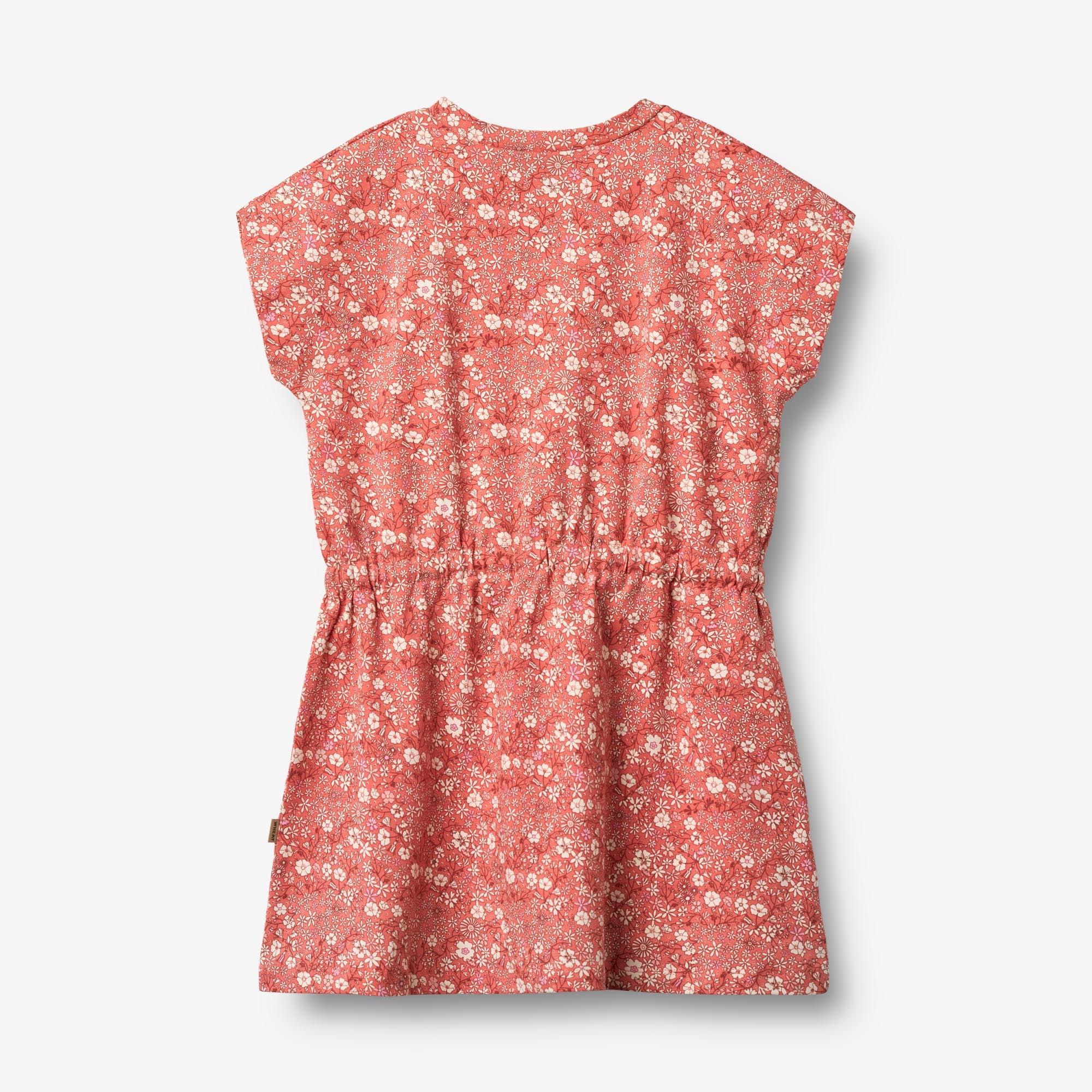 Jersey Dress Maribel - coral flowers - Image 3