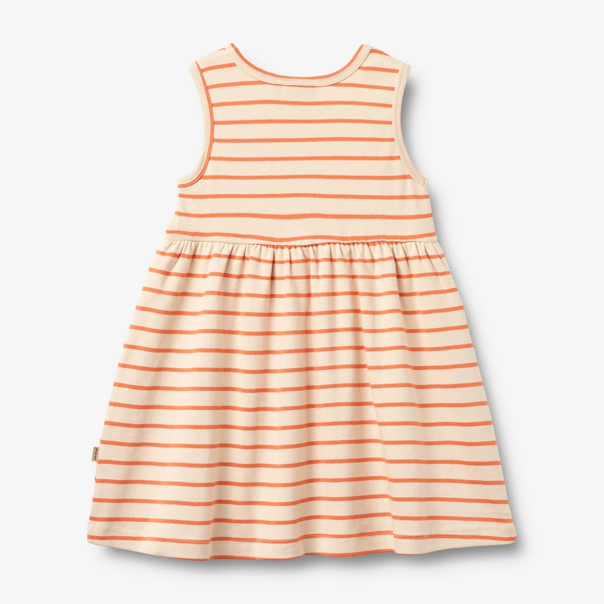 Jersey Dress Martha - orange stripe - Image 2