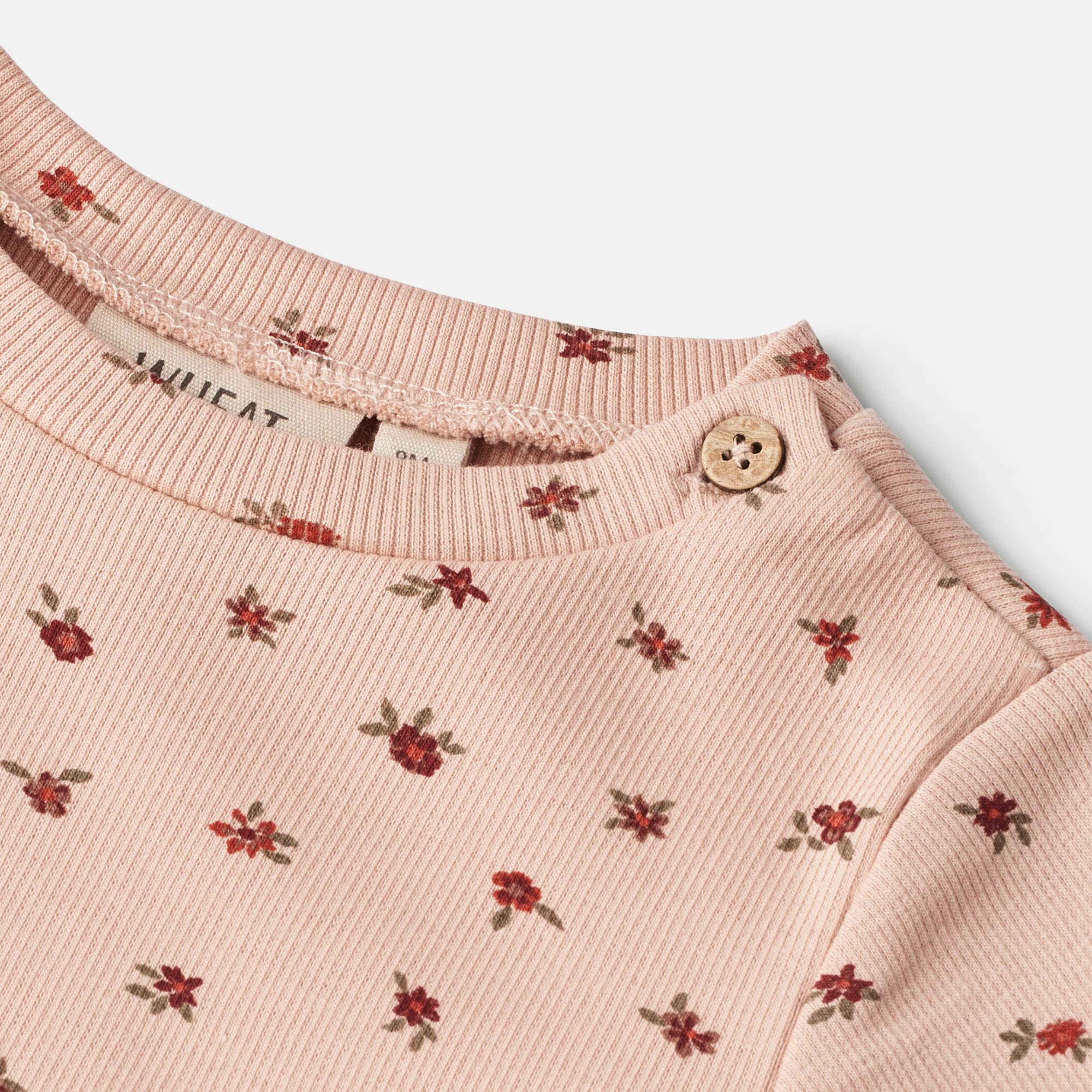Jersey Dress Ryle | Baby - pink sand flowers - Image 3