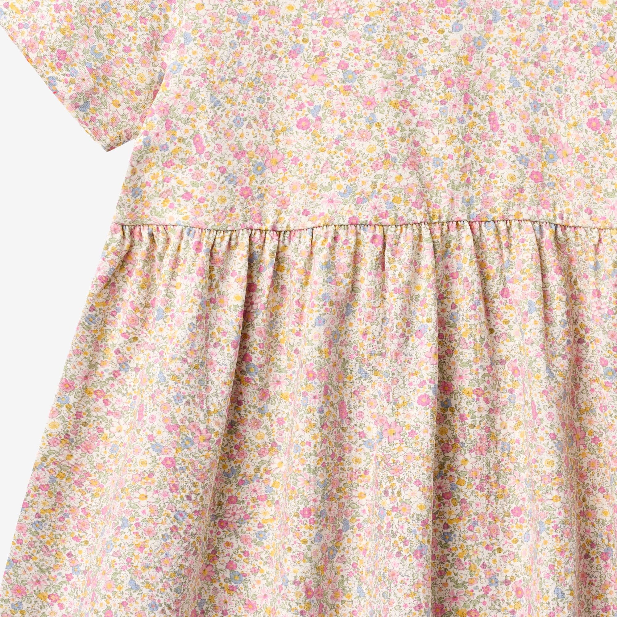 Jersey dress S/S Anna - blush flower meadow - Image 3