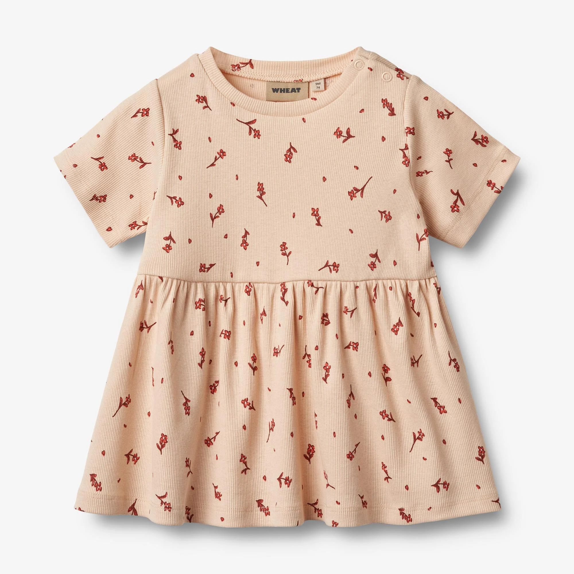 Jersey Dress Anna - rose water flowers