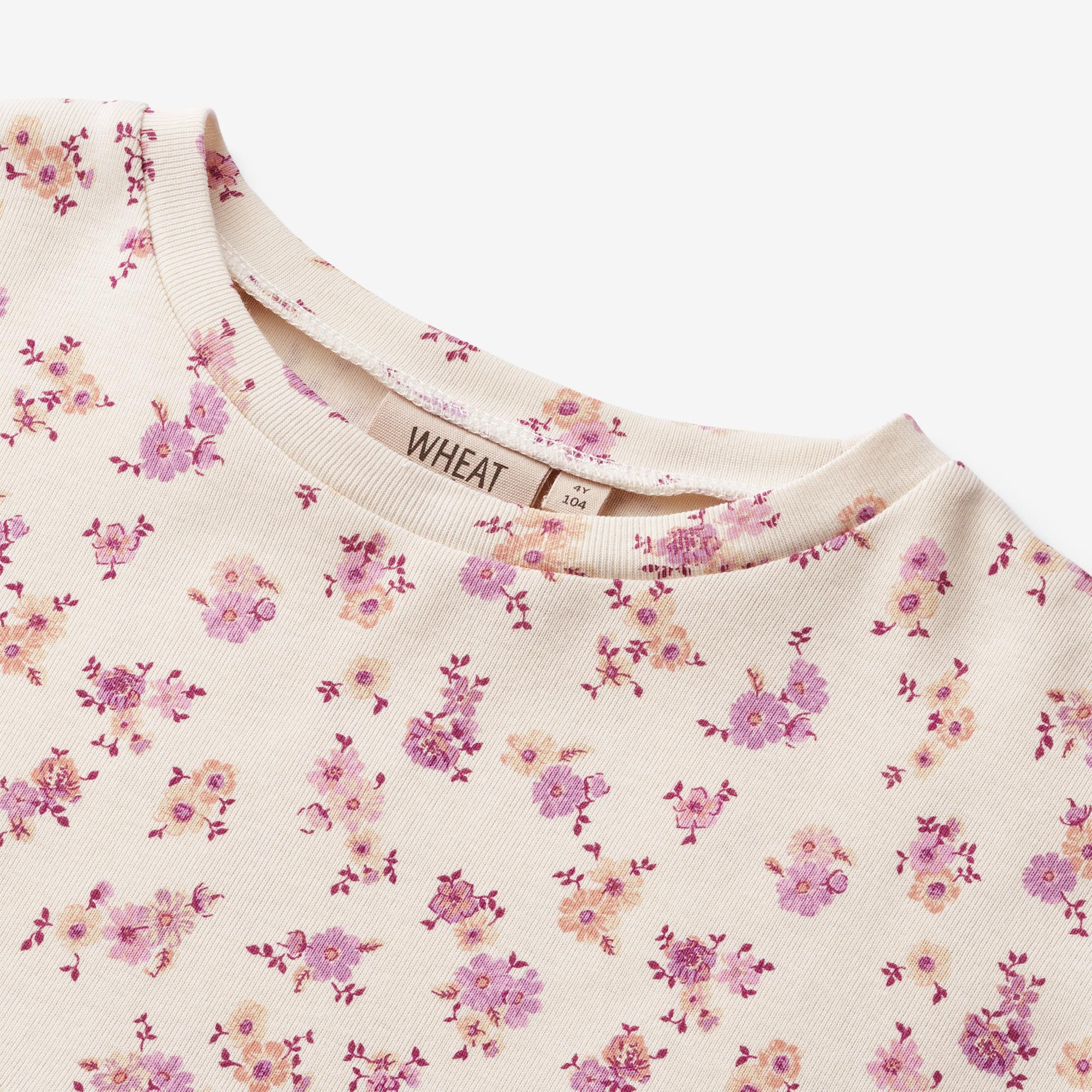 Jersey Dress S/S Emilie - shell flowers - Image 3