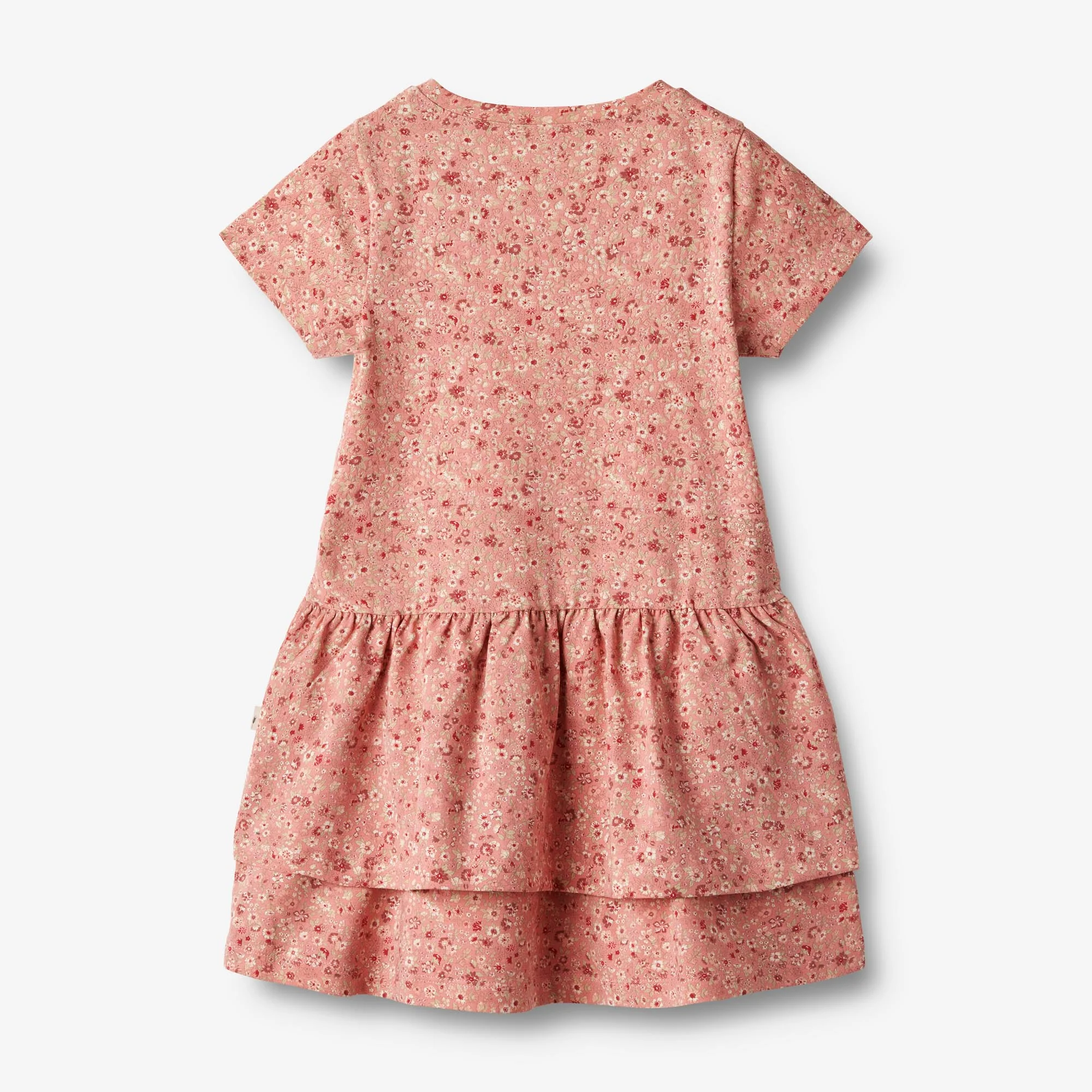 Jersey Dress S/S Johanna - rosette flowers - Image 2