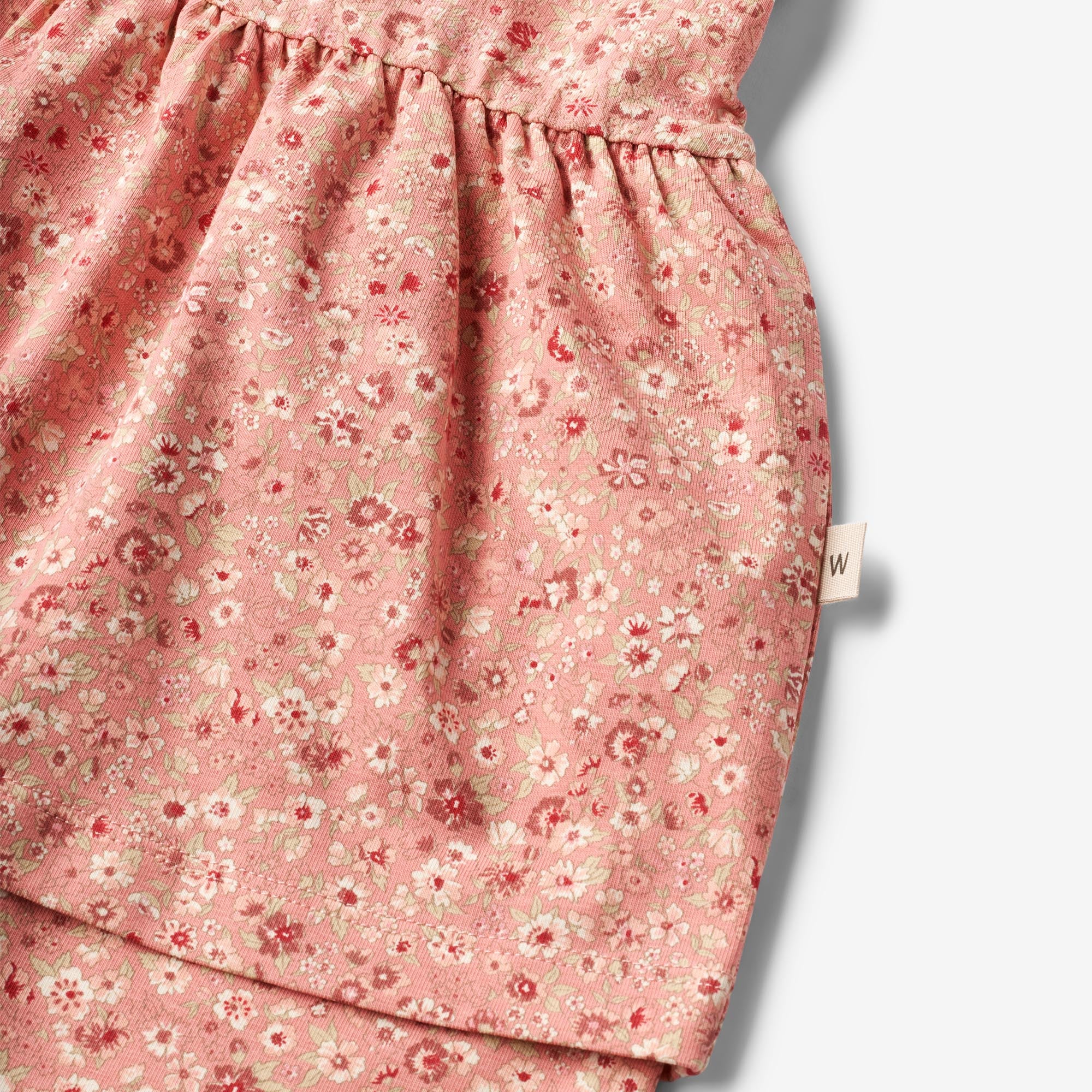 Jersey Dress S/S Johanna - rosette flowers - Image 3