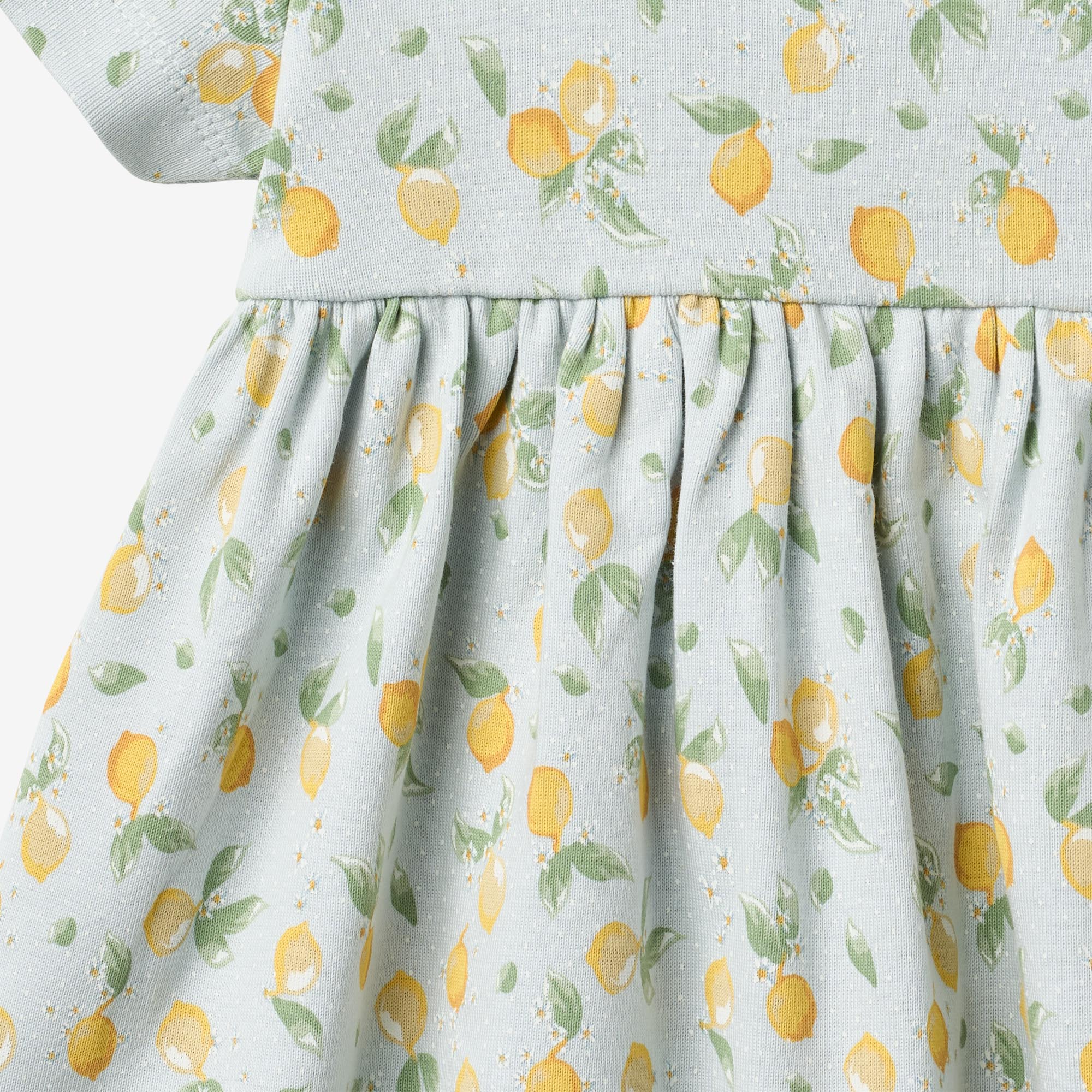 Jersey Dress S/S Nova - summer blue citrus - Image 3
