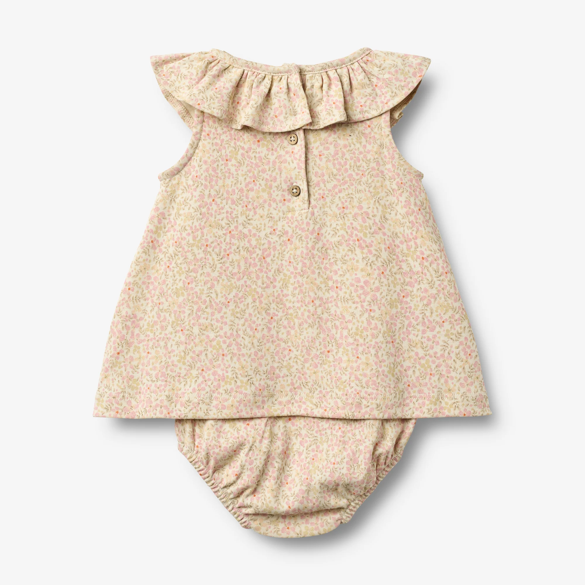 Jersey Dress Suit Ingeborg - coral flowers - Image 2