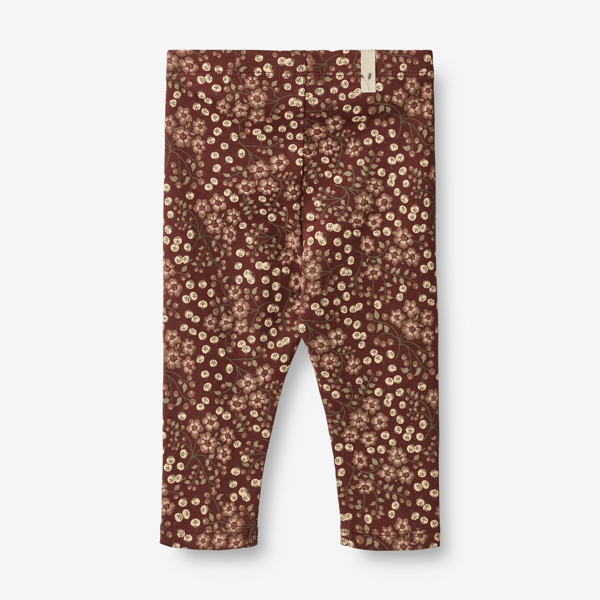 Jersey Leggings Jules | Baby - aubergine berries - Image 2