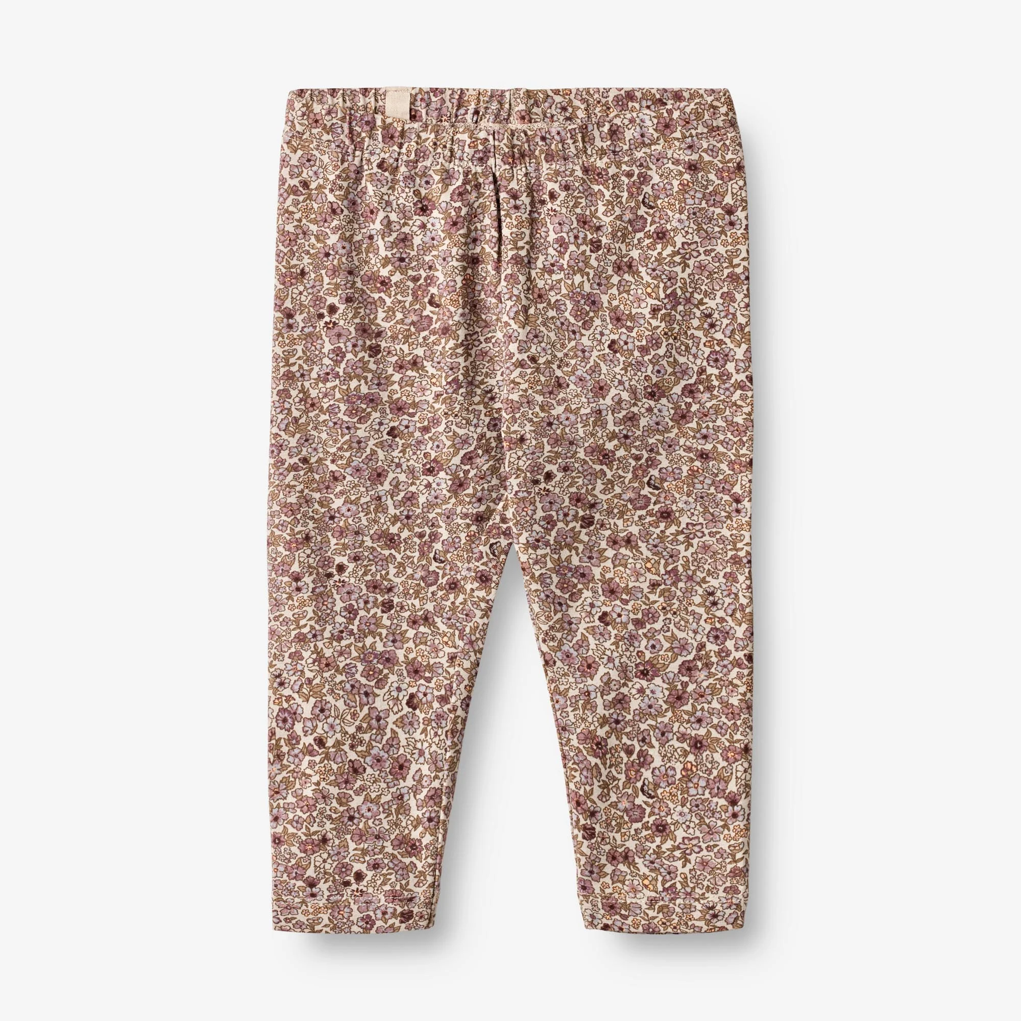 Jersey Leggings Jules | Baby - grey rose flowers