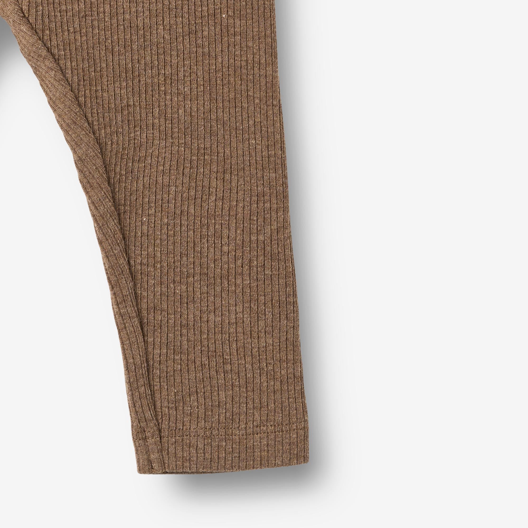 Jersey Leggings Jules | Baby - coffee melange - Image 2