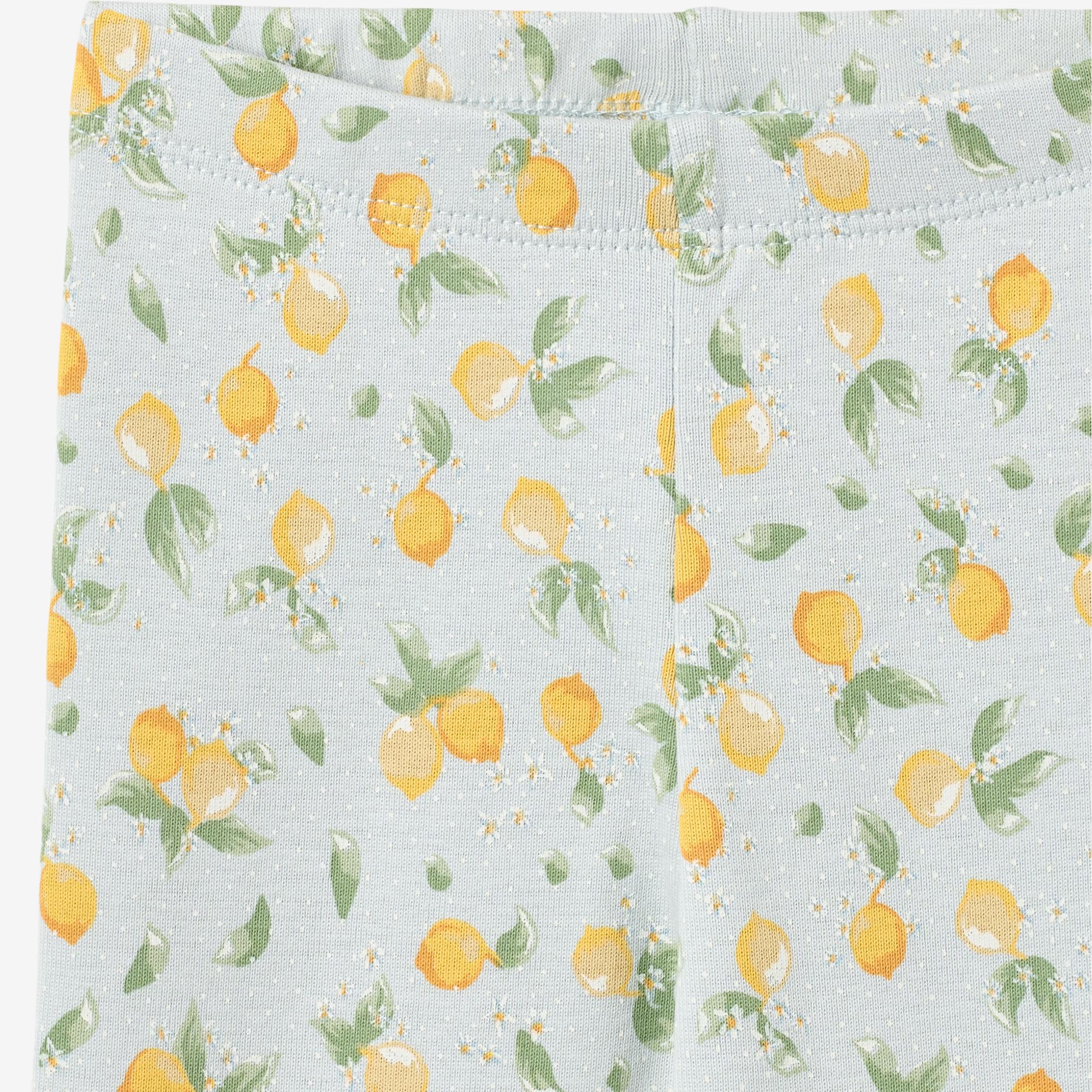 Jersey Leggings Jules - summer blue citrus - Image 3