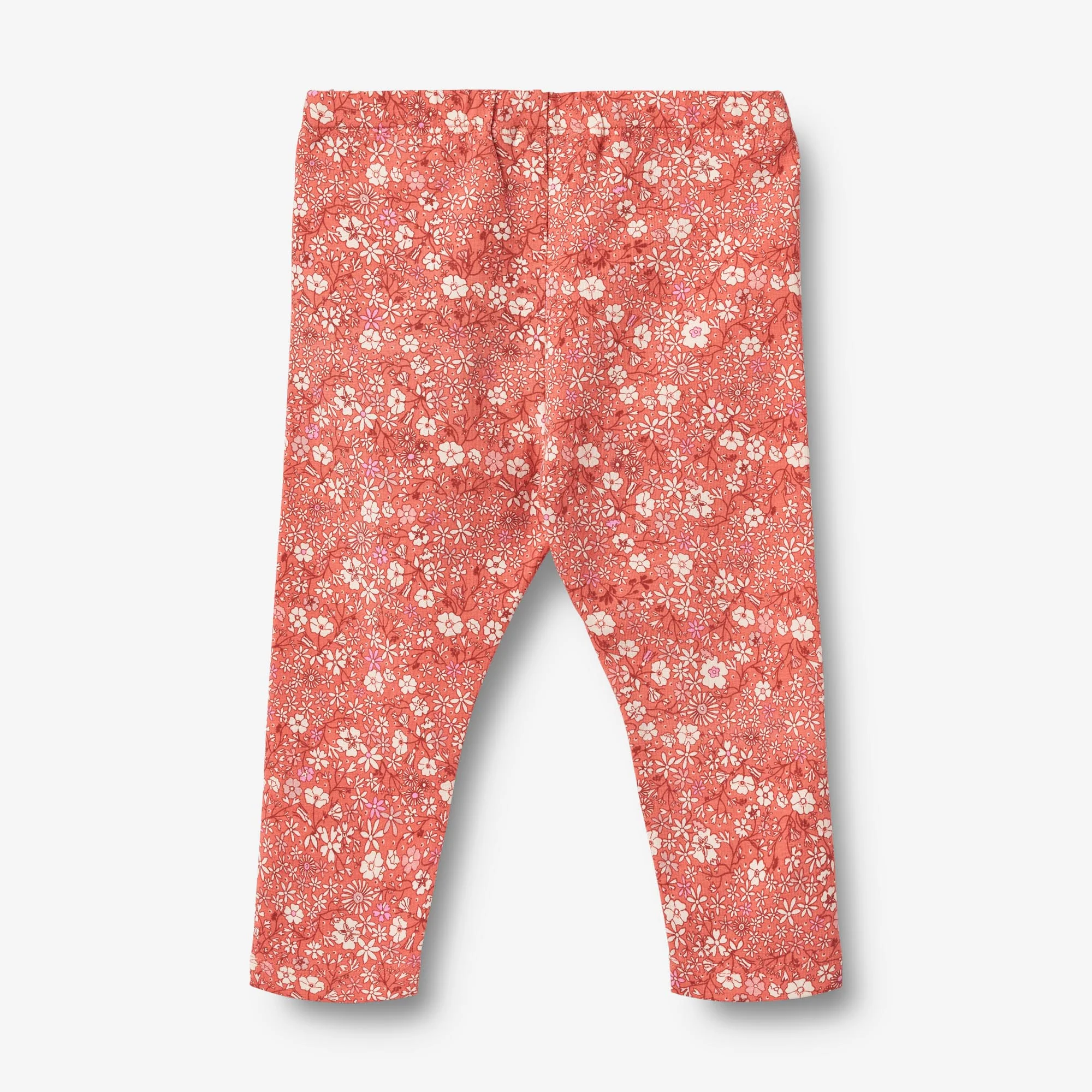Jersey Leggings Jules - coral flowers - Image 2