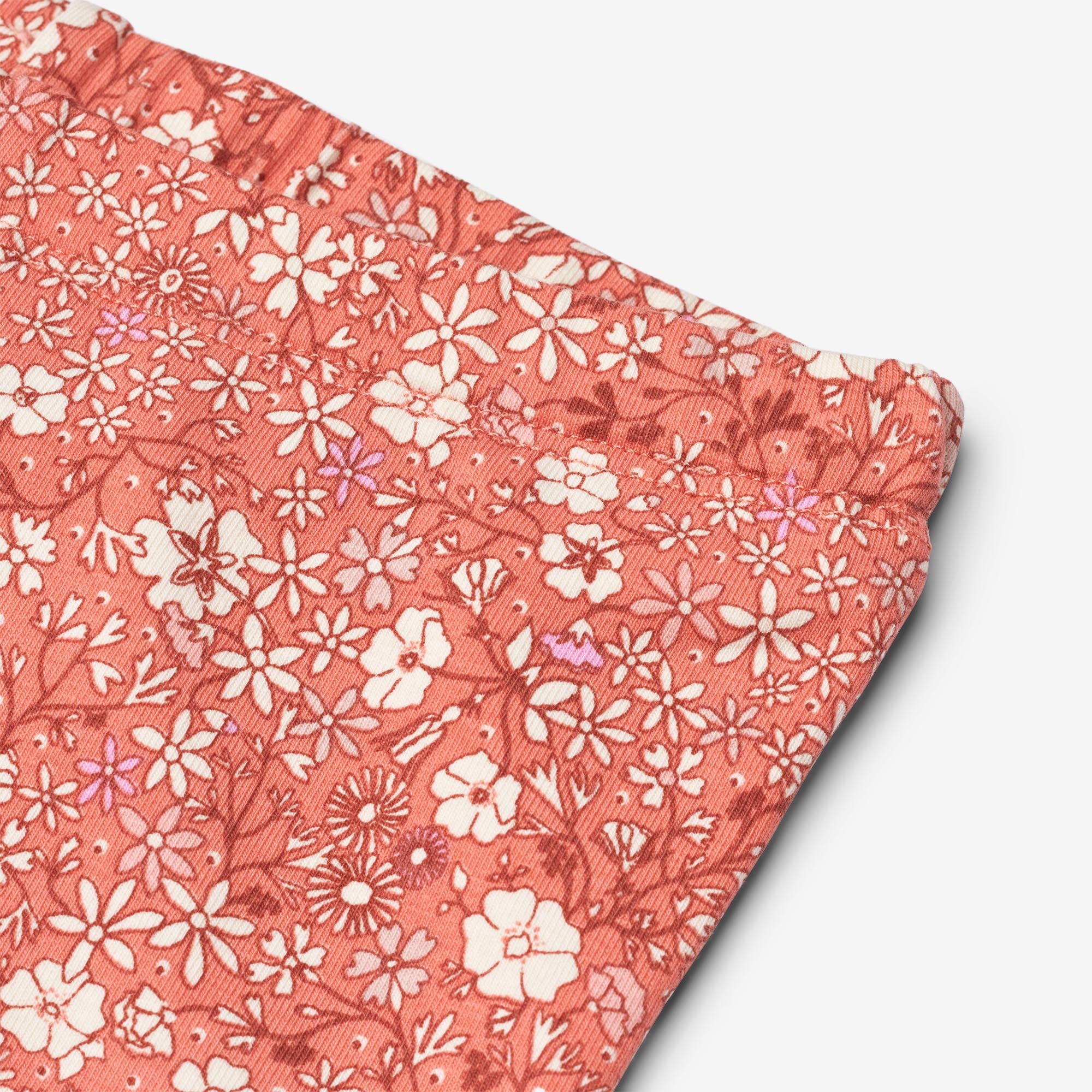 Jersey Leggings Jules - coral flowers - Image 3