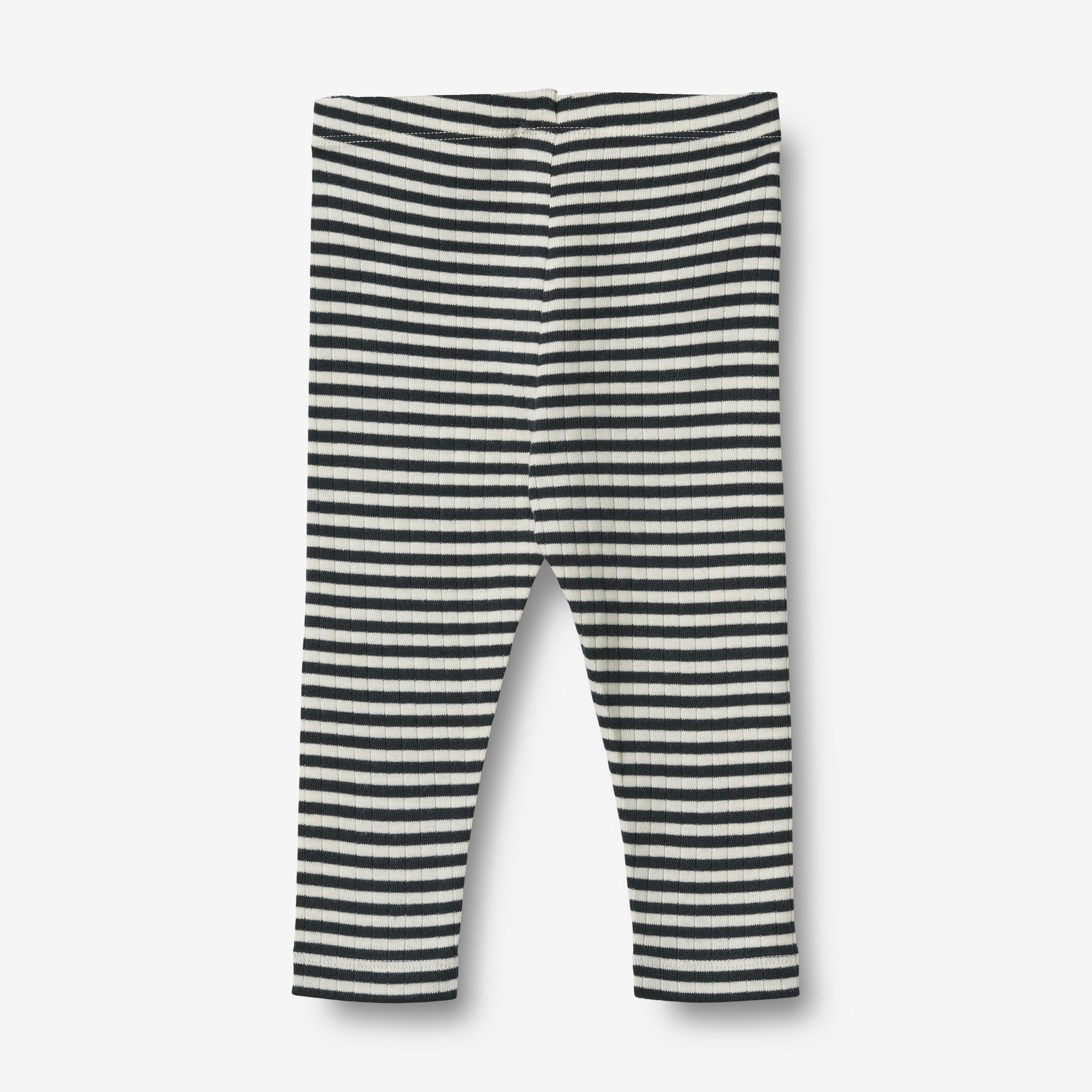 Jersey Leggings Jules - navy rib stripe - Image 2