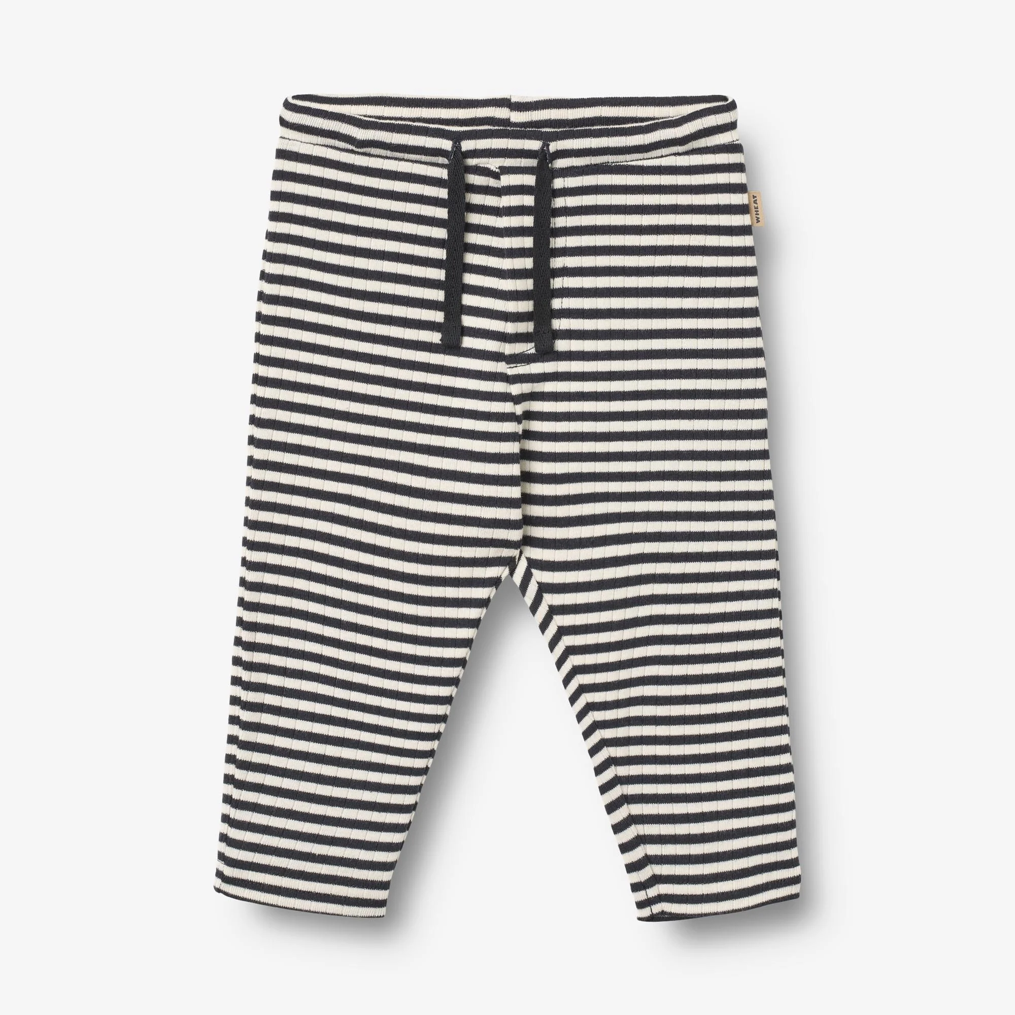 Jersey Pants Manfred - navy rib stripe