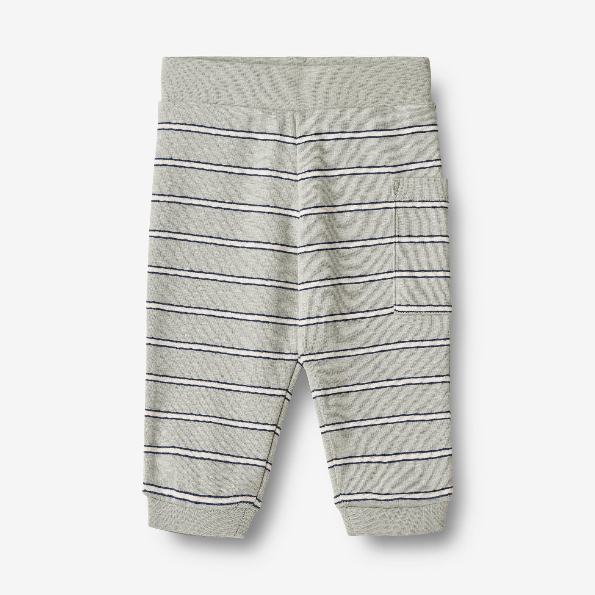Jersey Pants Pete - sea mist stripe