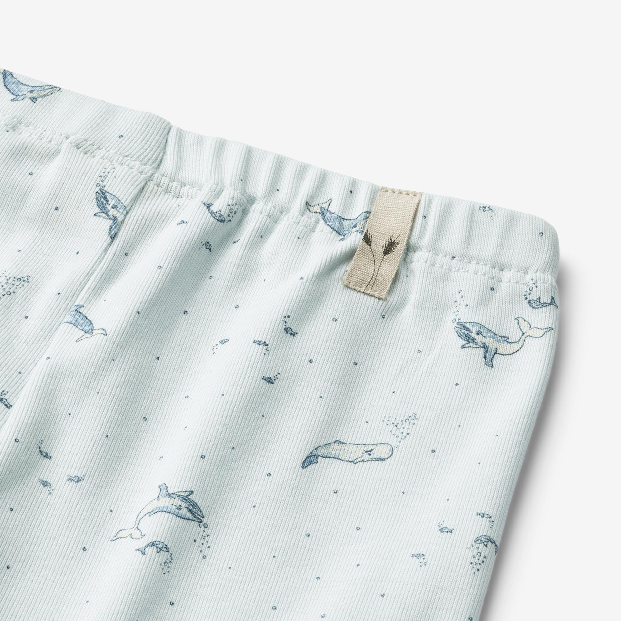 Jersey Pants Silas - light blue whales - Image 3