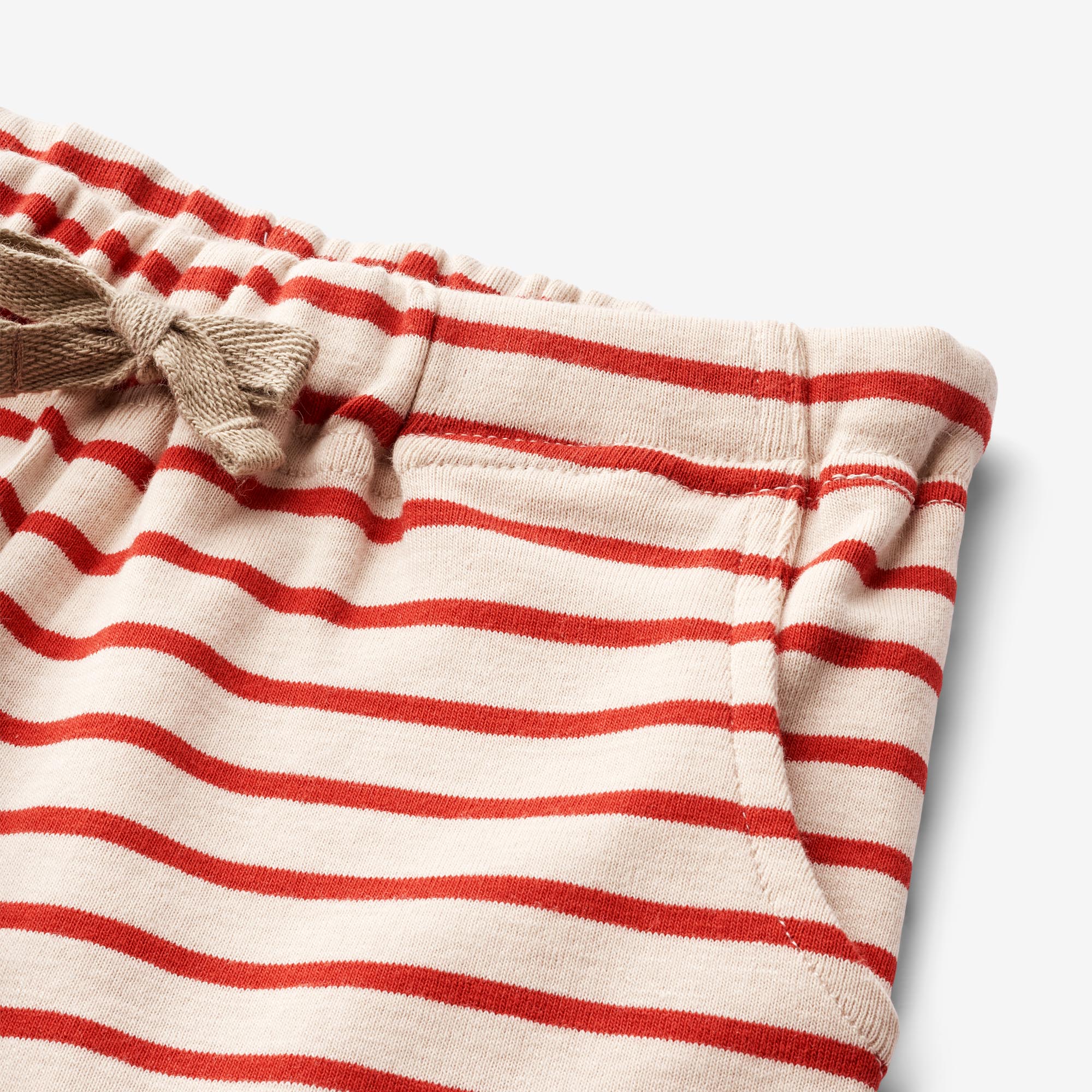 Jersey Shorts Kalle - red stripe - Image 3