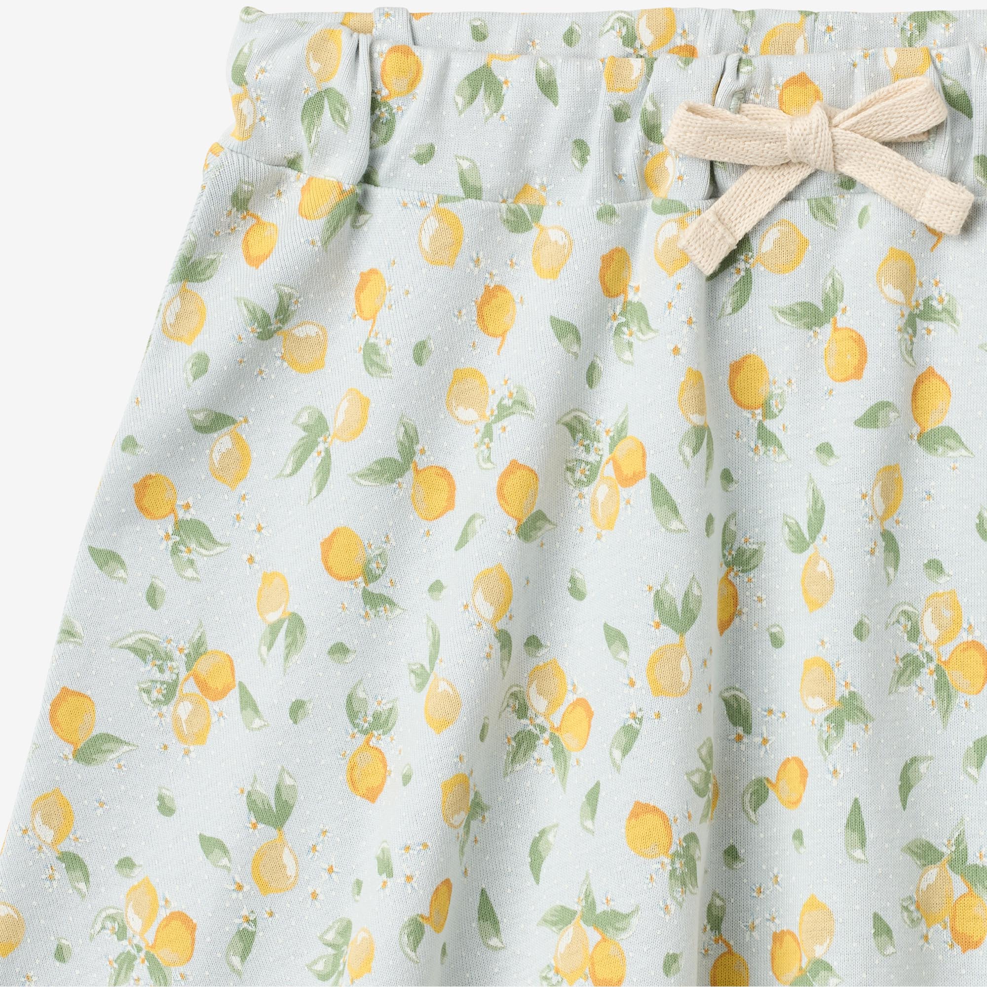 Jersey Skirt Rosie - summer blue citrus - Image 3