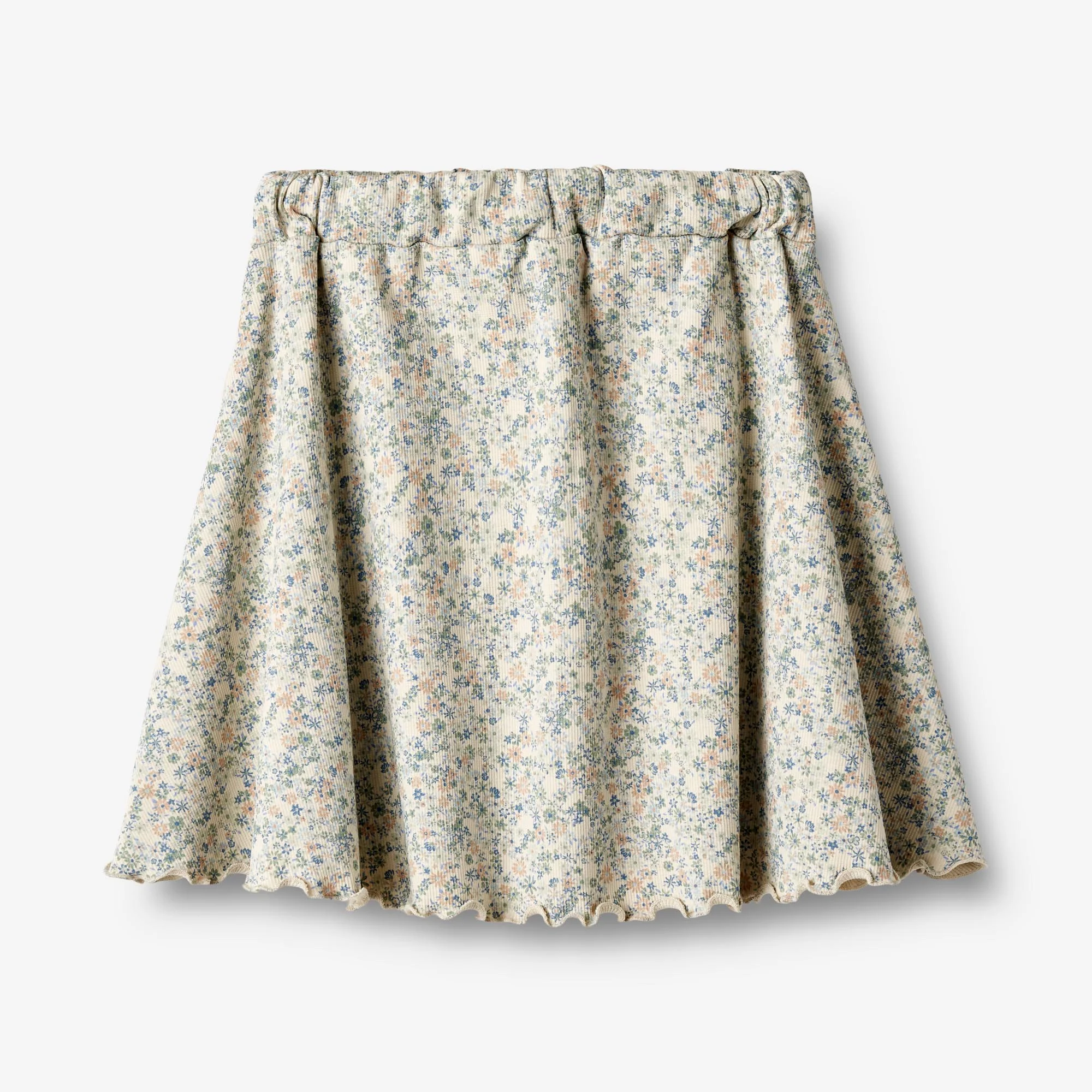 Jersey Skirt Rosie - sandshell mini flowers - Image 2